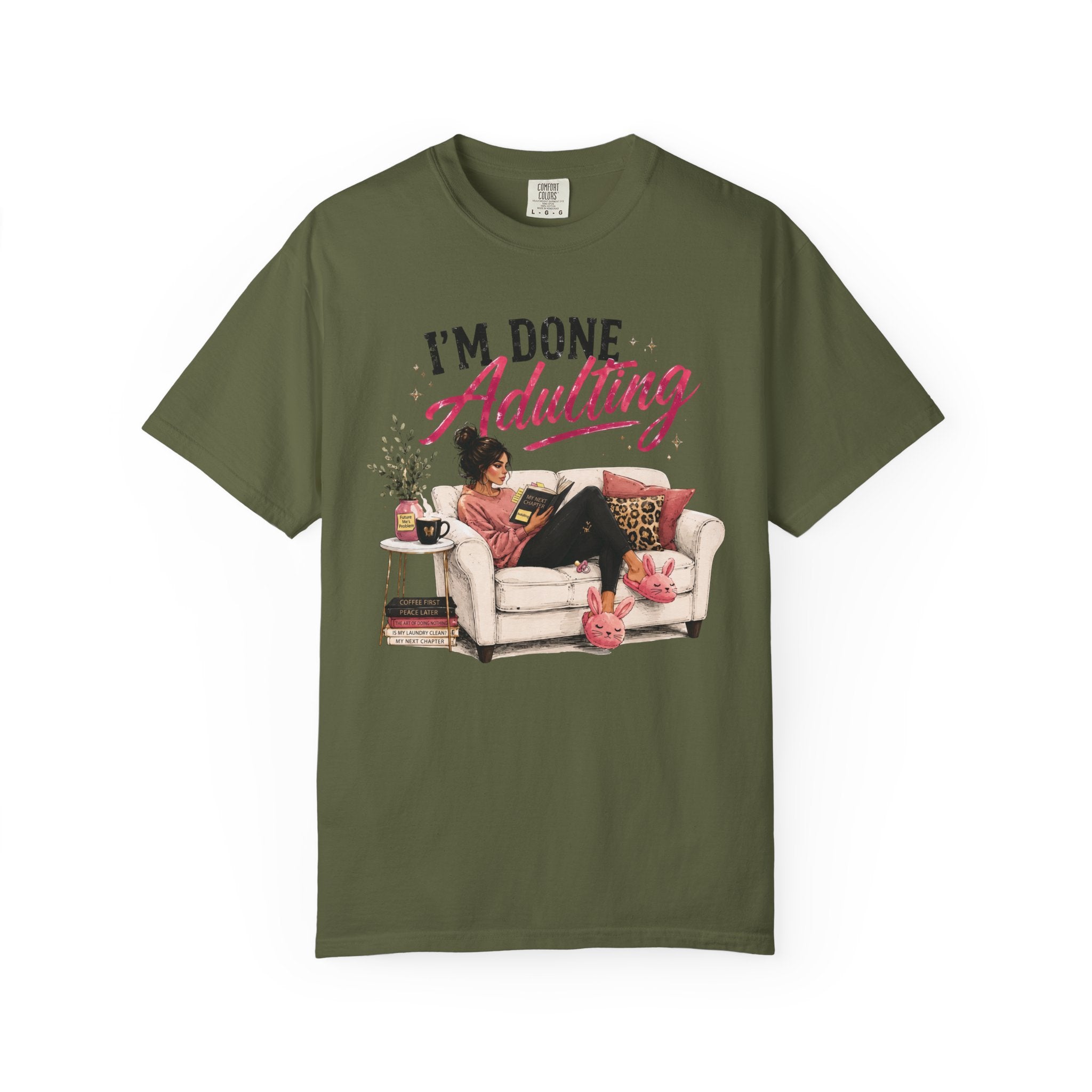 T-Shirt J'EN AI MARRE D'ÊTRE ADULTE — T-Shirt humoristique sarcastique