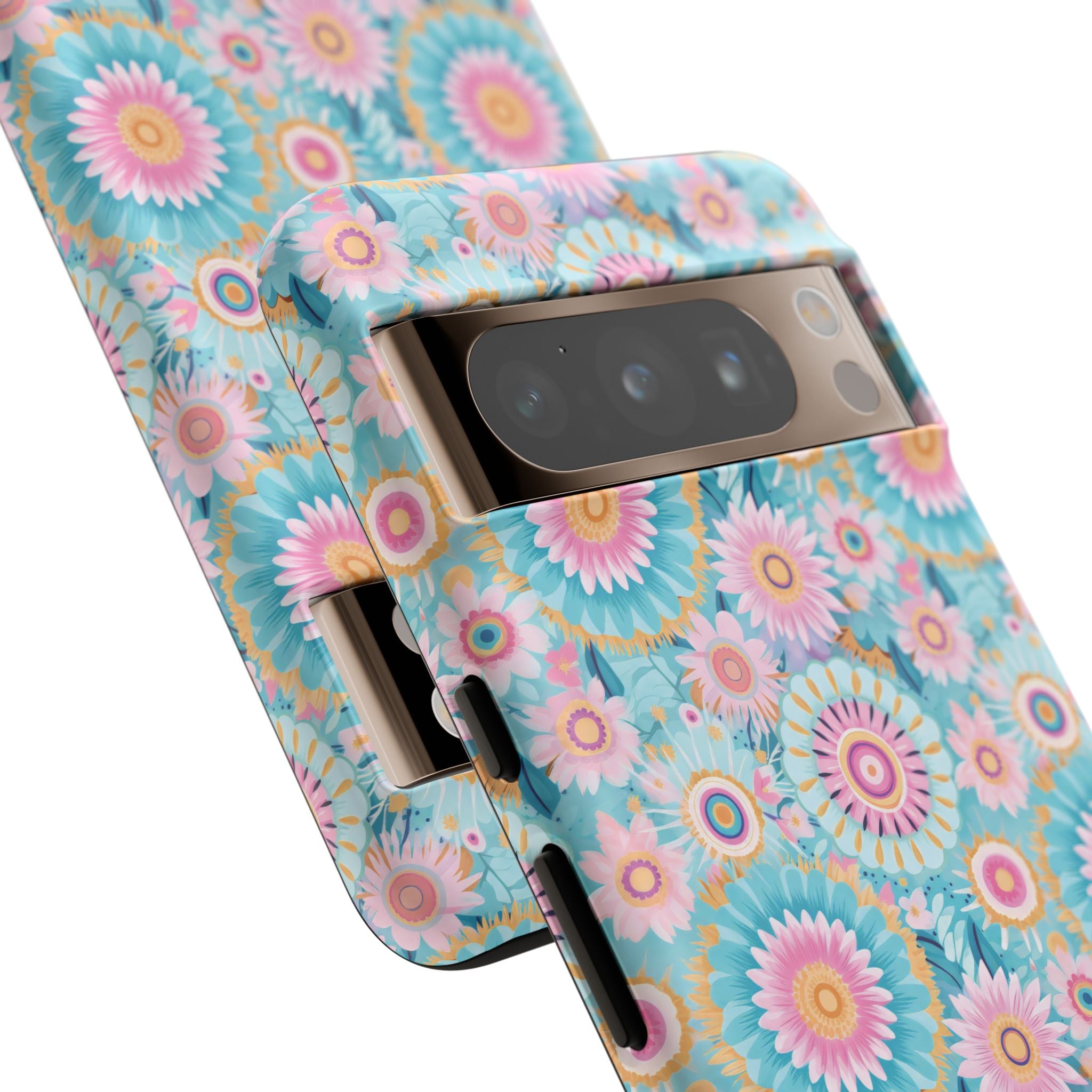 Coque de téléphone abstraite aquarelle bohème moderne compatible avec iPhone, Samsung et plus - Protection élégante et durable avec un design artistique vibrant, cadeau parfait pour elle