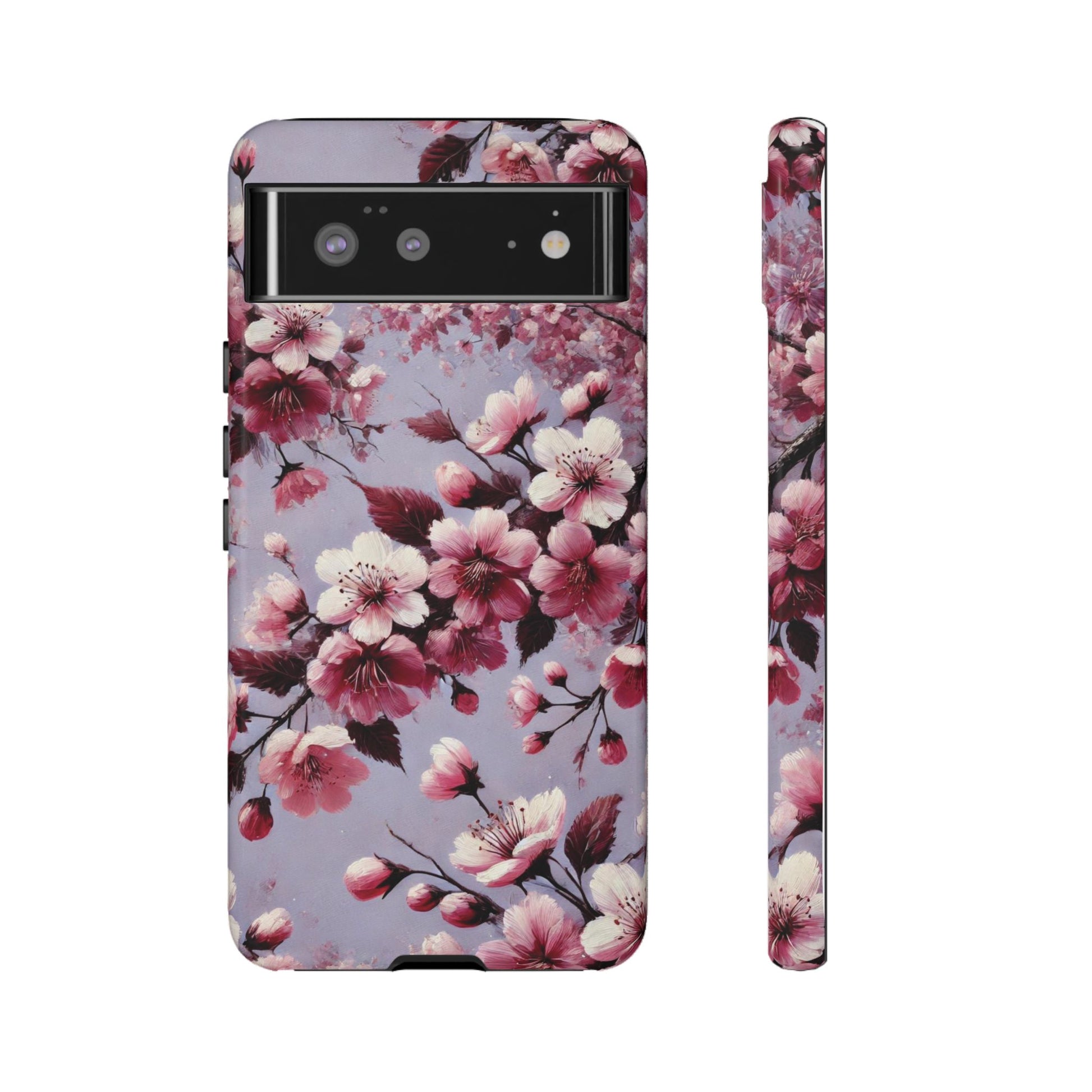Lavender Floral Fall Phone Case for iPhone 16 pro15 14 13 12  21 23 Samsung, and Pixel | Stylish Protective Cover Gift for Her Perfect for Floral Lover