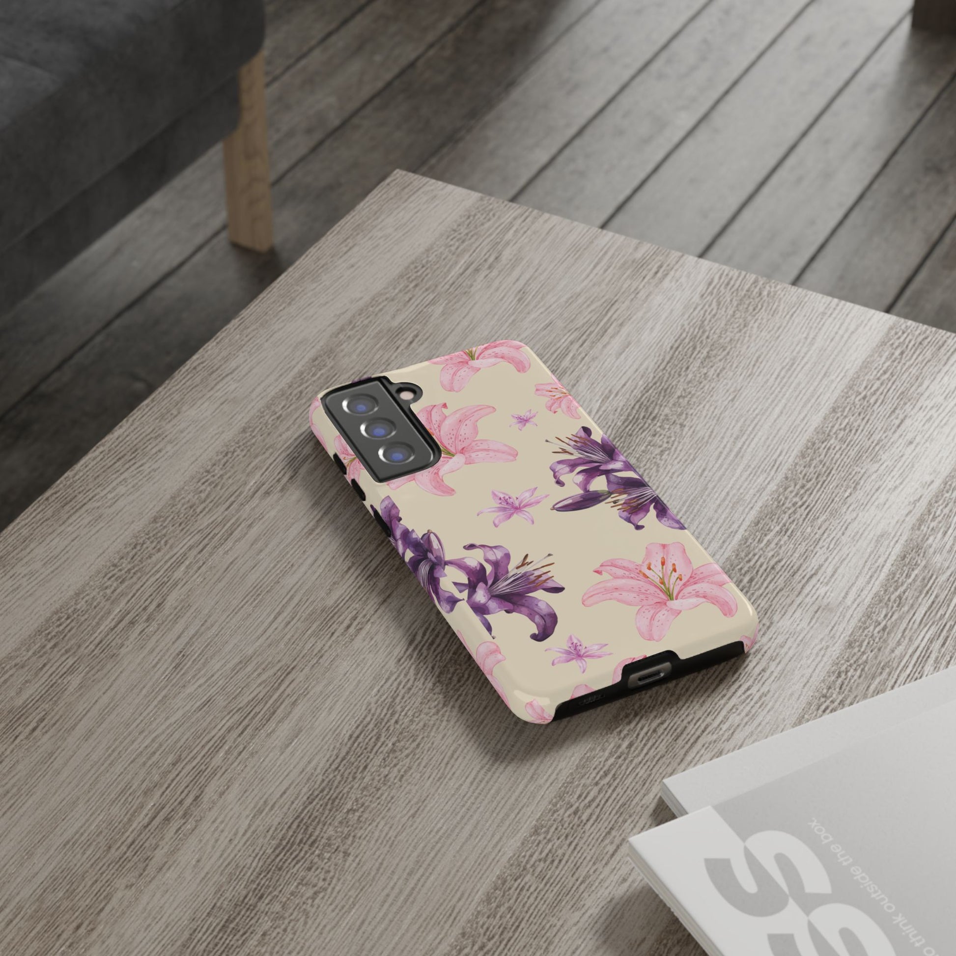 Blooming Tiger Lily Phone Case - Compatible with iPhone, Samsung, and Pixel | Stylish Protective Cover Gift for Her Perfect for Floral Lover