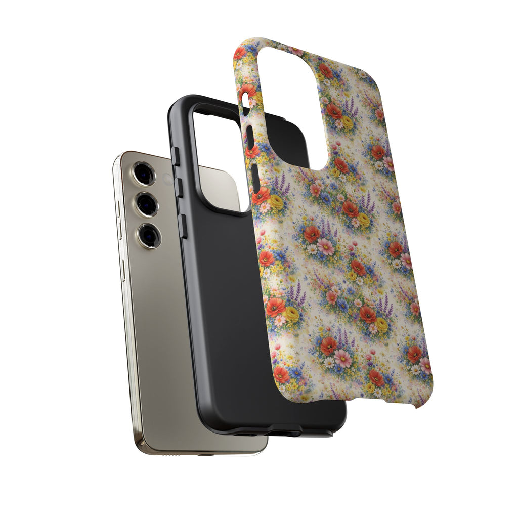 Watercolor Wildflowers Phone Case — Tough Cases