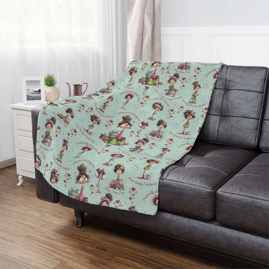 Whimsical Minky Blanket for Cozy Comfort