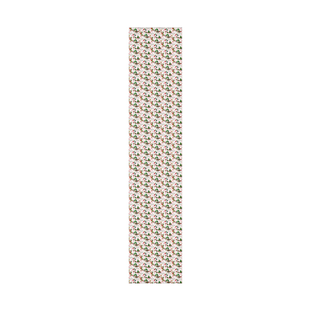 Fun Santa Christmas Theme Wrapping Paper Premium Festive Gift Wrap Roll, Classic Holiday Design, Great for Presents, Durable, Vibrant, and Perfect for Seasonal Gifting