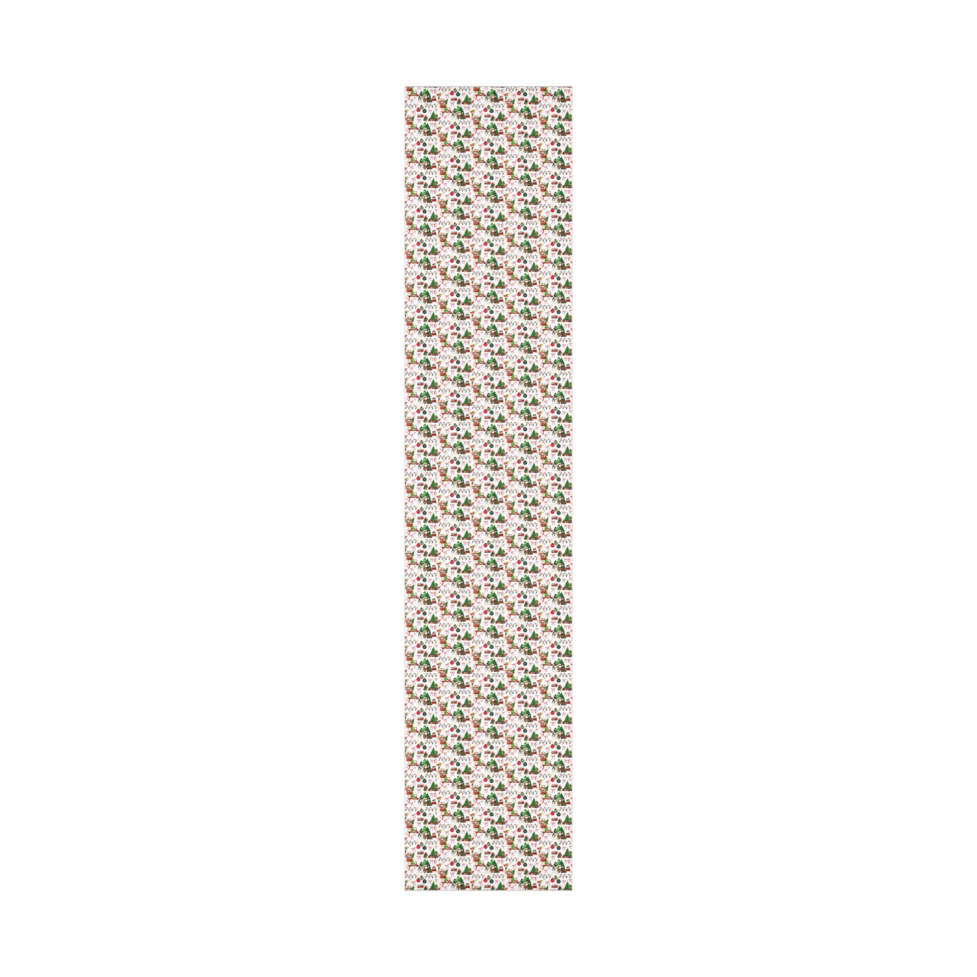 Fun Santa Christmas Theme Wrapping Paper Premium Festive Gift Wrap Roll, Classic Holiday Design, Great for Presents, Durable, Vibrant, and Perfect for Seasonal Gifting