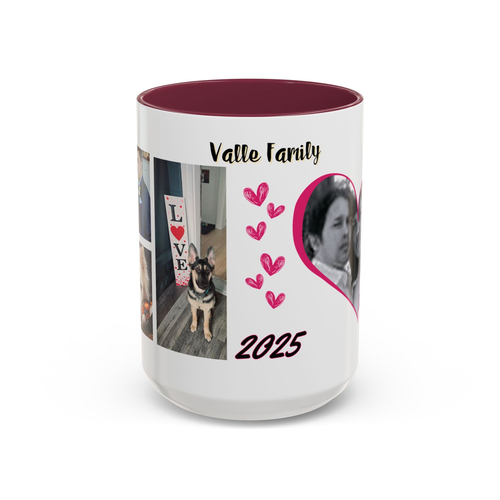 Personalized Photo Collage Coffee Mug, Custom Image Gift for Mom, Mother's Day Present, Colorful 15oz Cup, Birthday Mug, Custom Picture Mug Perfect Giift