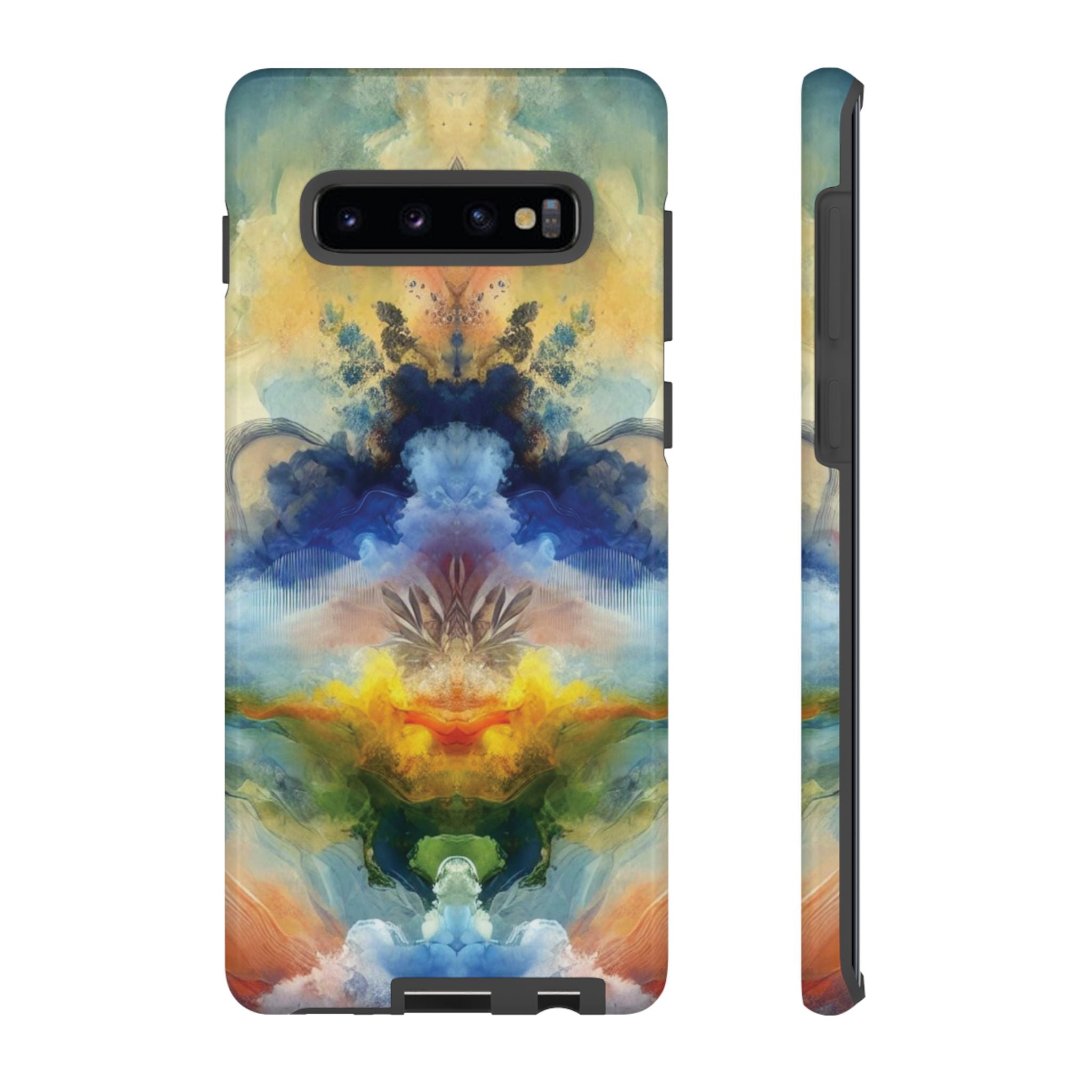 Modern Watercolor Abstract Phone Case Compatible with iPhone, Samsung & More - Stylish, Durable Protection with Vibrant Artistic Design Perfect Gift for Her