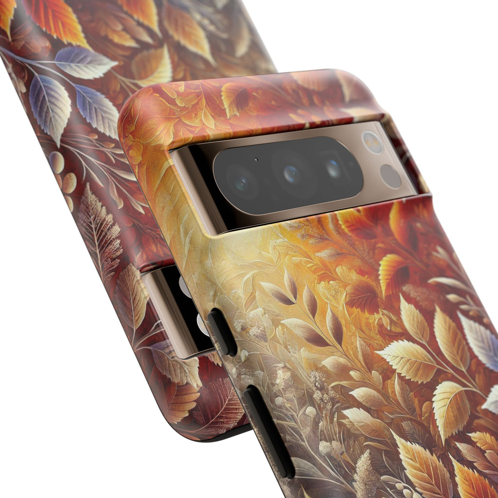 Beautiful Colorful Leaves Phone Case Vibrant Autumn Design for iPhone & Samsung, Durable Protection with Eye Catching Style, Perfect for Nature Lovers & Seasonal Charm Gift for Her