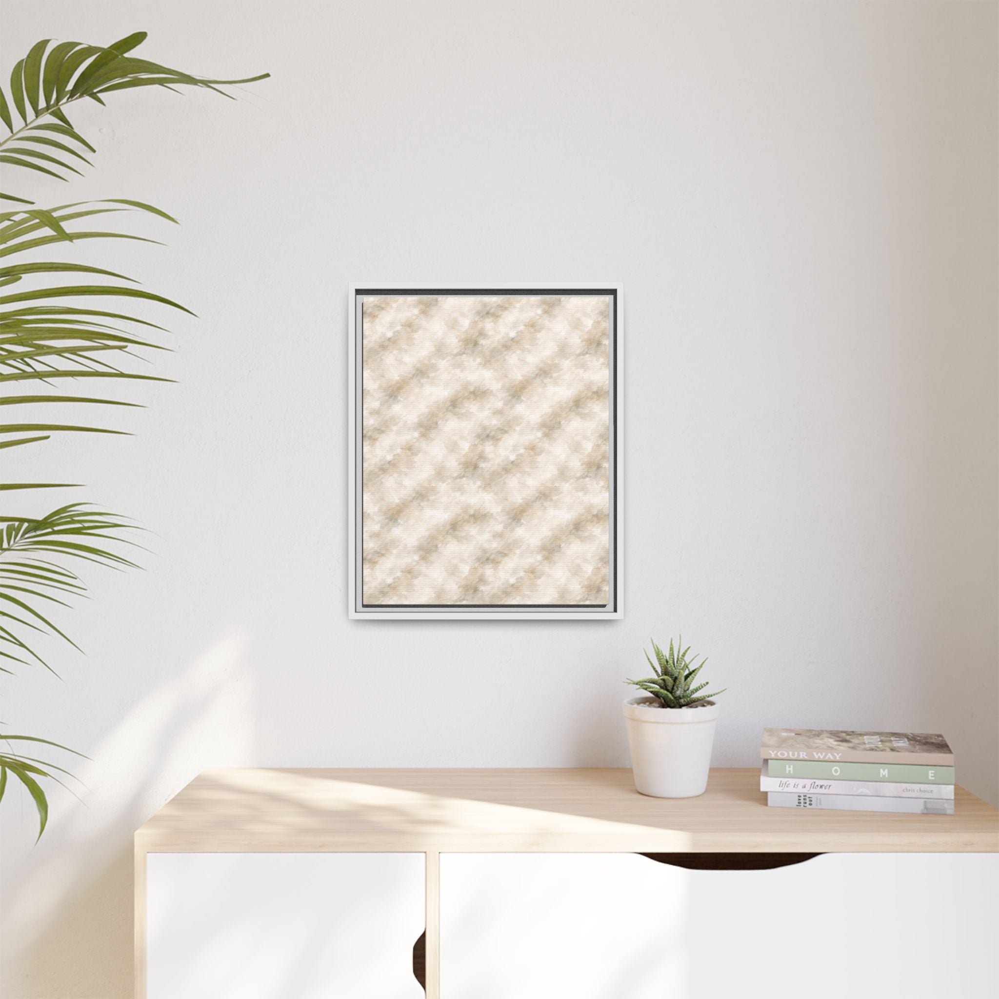 Framed Matte Canvas — Atelier Collection Elegant Wall Art