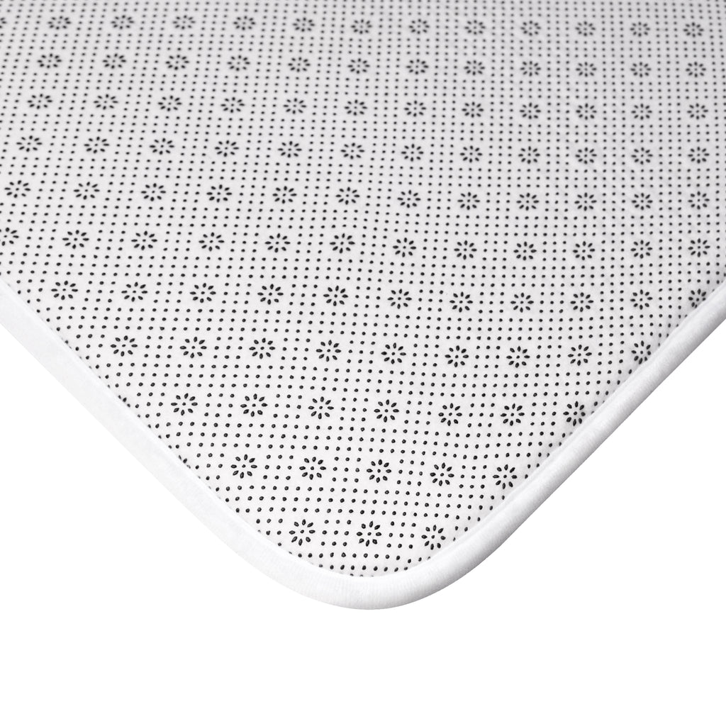 Glam Christmas Bath Mat – Pink and Turquoise Holiday Bathroom Decor, Soft Non-Slip Mat for Festive Vibes, Cozy  Stylish Winter Accent