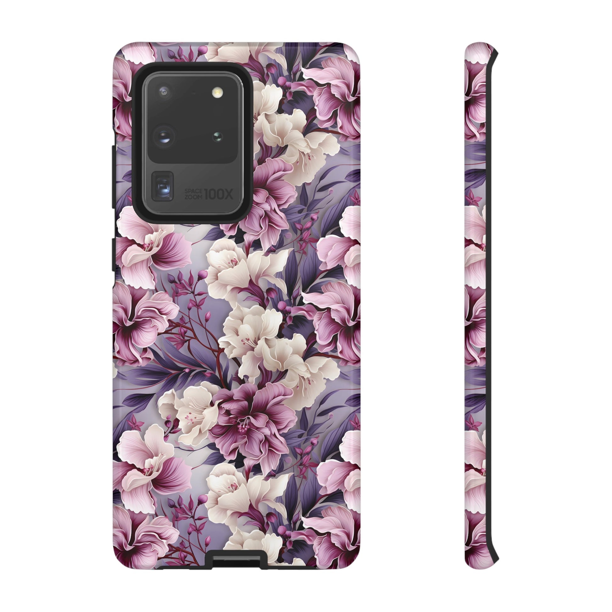 Lavender Flowers Protective Phone Case Gift for Her Phone 15, Samsung iPhone Samsung Gift for Her Case iPhone 15, Samsung