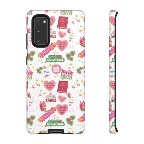 Carry Your Faith Everywhere | Christian Tough Phone Case with Bible Verse or Affirmation | Protective, Inspirational Gift for Christians