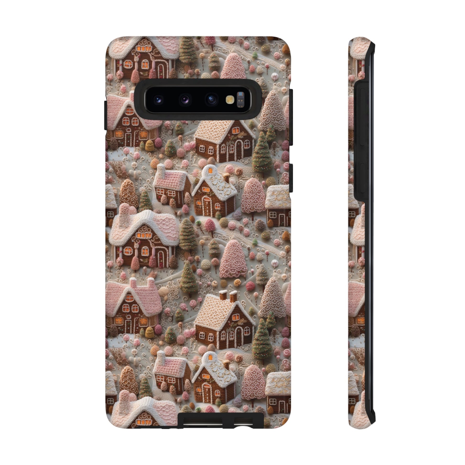 Gingerbread House 3D Phone Case Durable for iPhone Samsung Gift iPhone 15, 14, 13 Samsung Pixel Gift for Mom Accessory Gift for Her