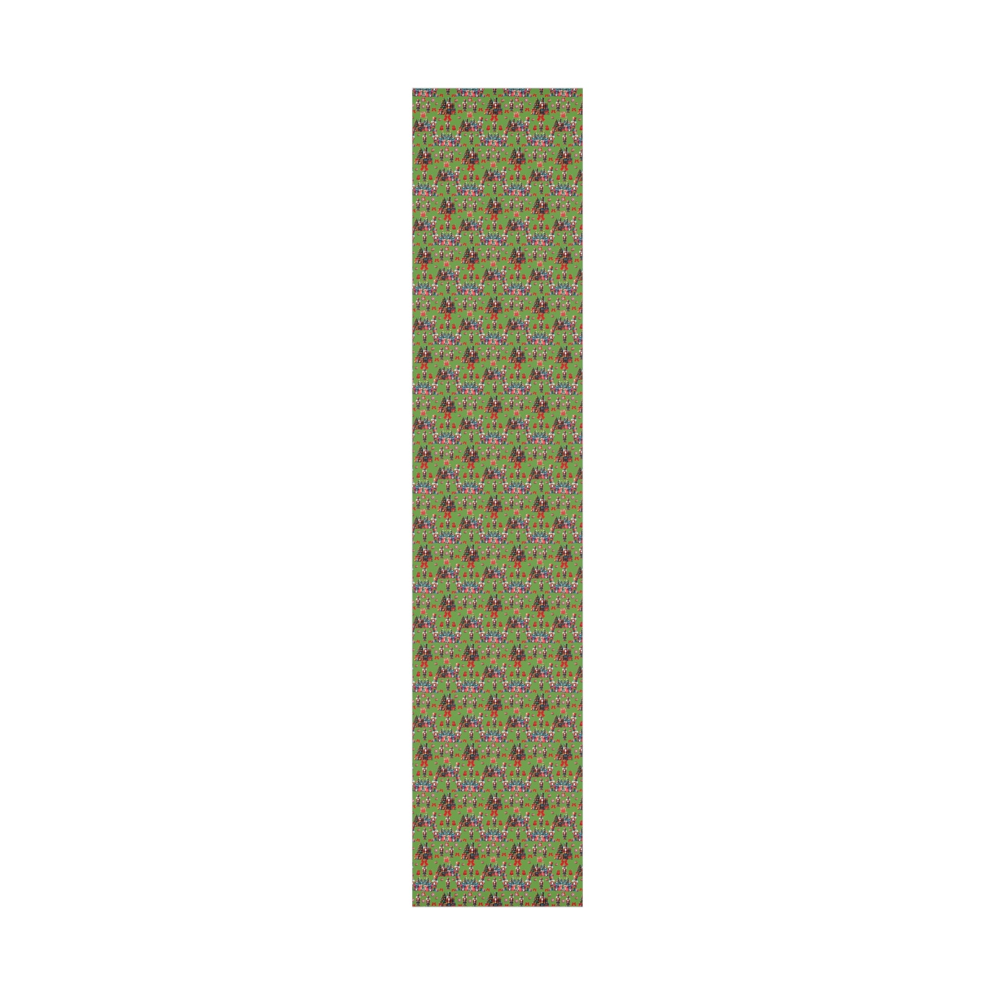 Nutcrackers Christmas Wrapping Paper | Classic Holiday Designs | Nostalgic Gift Wrap | Mid-Century Holiday Patterns | Unique Retro Christmas Decorations | Festive Retro Style Christmas - MRSBYVALLE