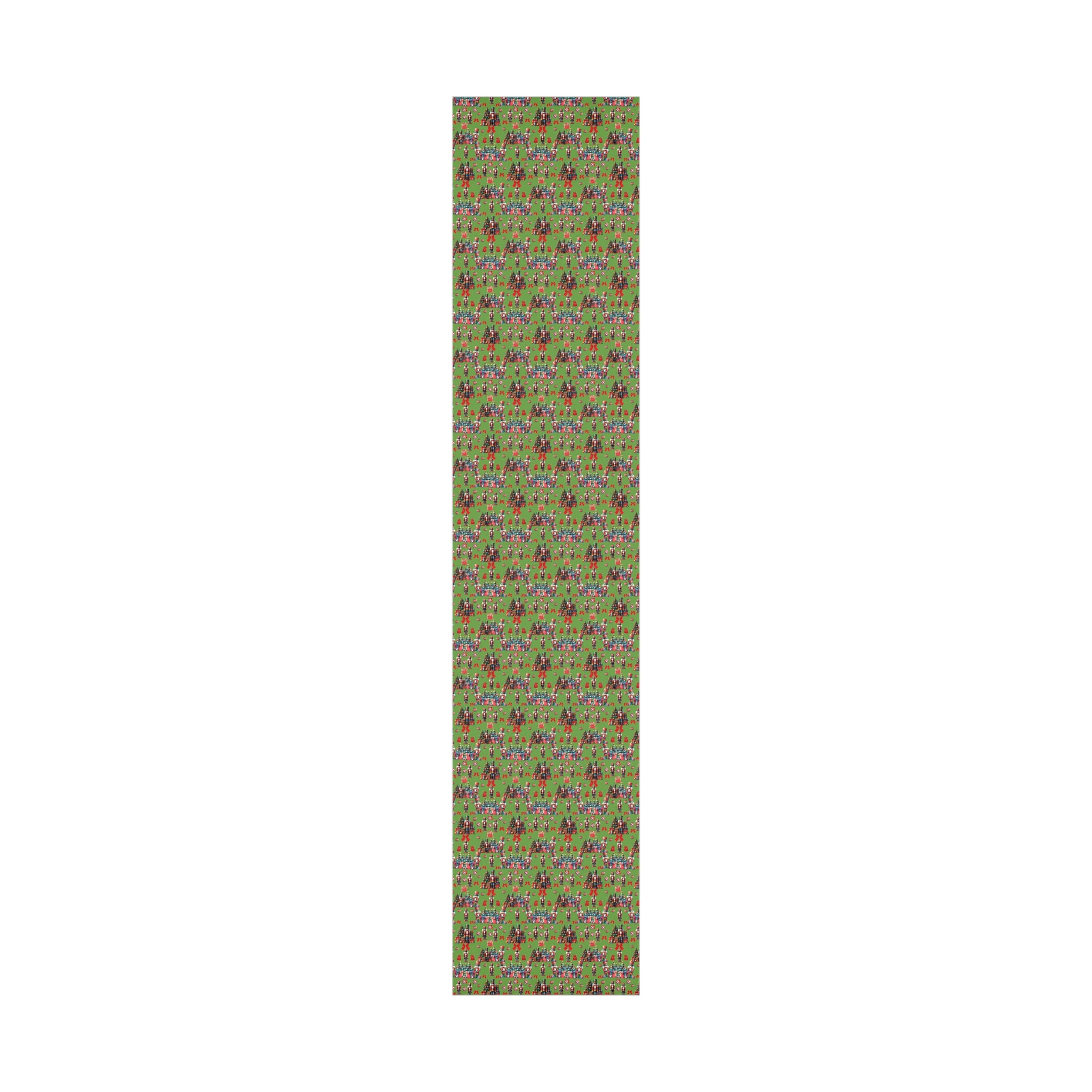 Nutcrackers Christmas Wrapping Paper | Classic Holiday Designs | Nostalgic Gift Wrap | Mid-Century Holiday Patterns | Unique Retro Christmas Decorations | Festive Retro Style Christmas - MRSBYVALLE