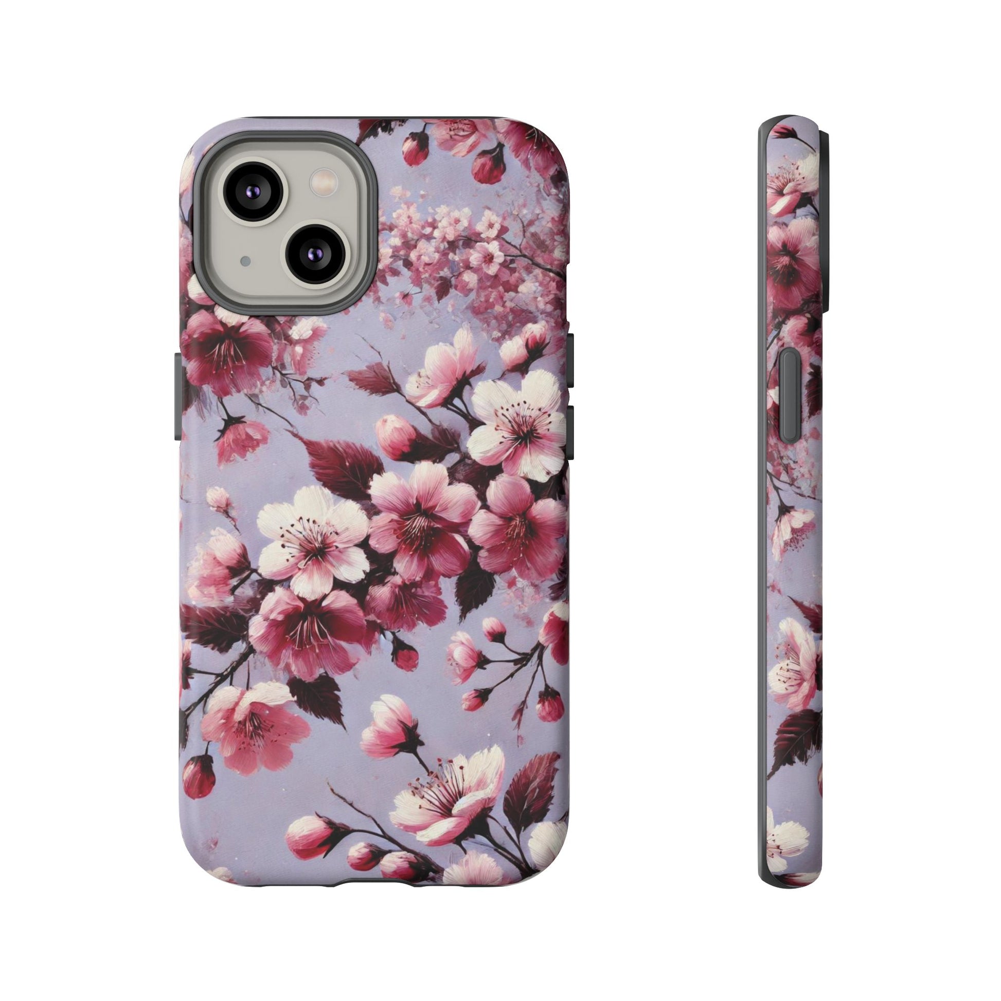Lavender Floral Fall Phone Case for iPhone 16 pro15 14 13 12  21 23 Samsung, and Pixel | Stylish Protective Cover Gift for Her Perfect for Floral Lover