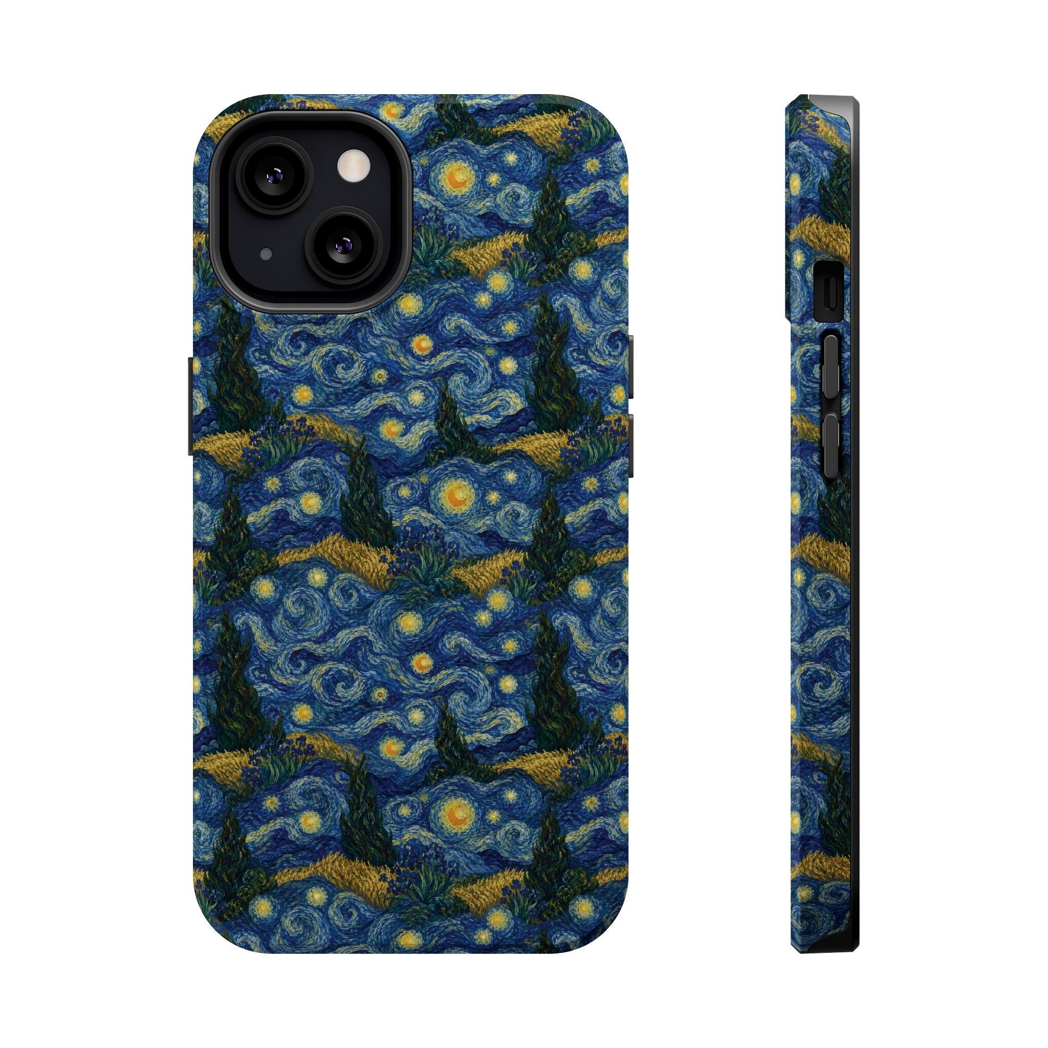 Coque de téléphone magnétique Van Gogh Illusion — Design élégant, résistant aux chocs, pour les amateurs d'art