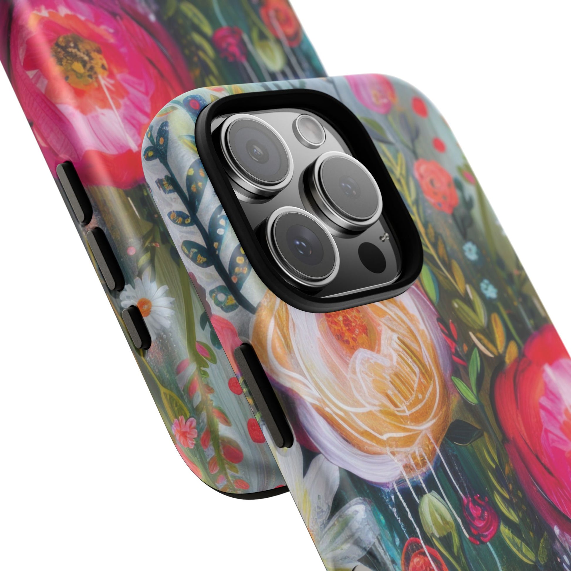 Watercolor Boho Floral Phone Case for iPhone 17 case Samsung, and Pixel | Stylish Protective Cover Gift for Her Perfect for Floral Lover