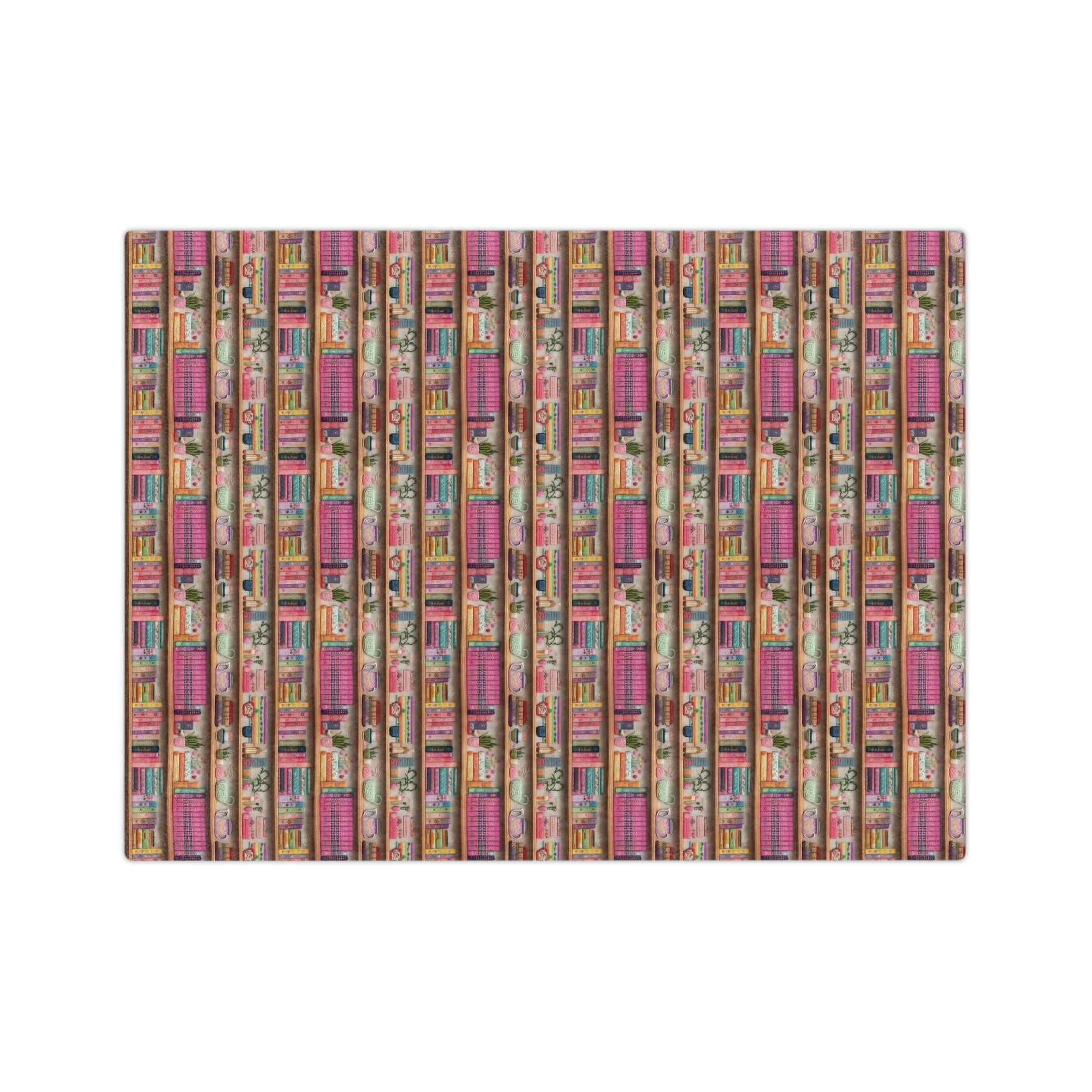 Enchanting 3D Embroidery Illusion Books on Pastel Shelves Minky Blanket Perfect for Readers and Literary Enthusiasts Ultra Soft lightweight Perfect for Home, Couch, or Bed | Best Gift  Comfort Blanket, Perfect for Snuggling Housewarming Gift Throw - MRSBYVALLE
