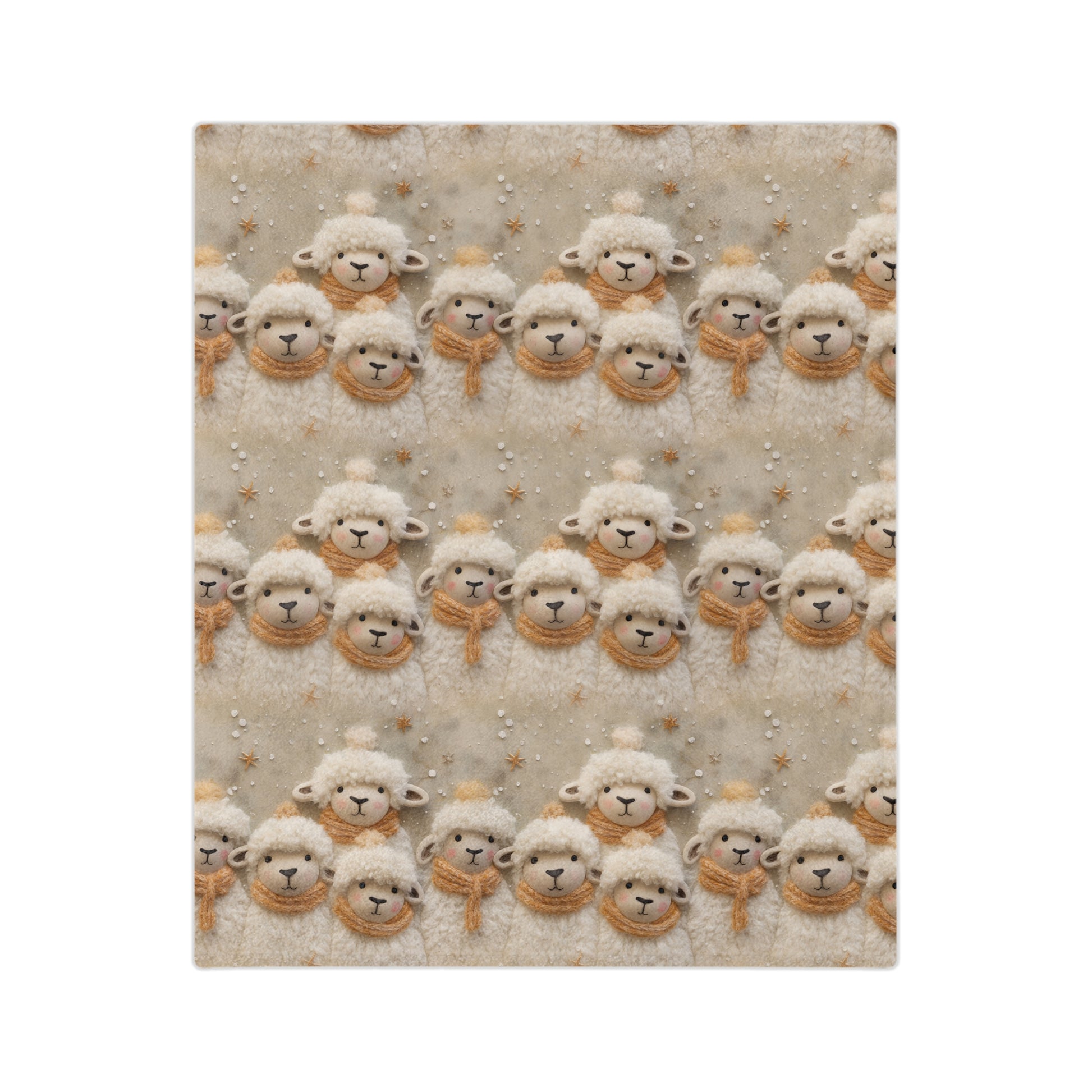 Cozy 3D Illusion Sheep Minky Blanket | Soft and Plush for Ultimate Comfort Perfect for Snuggling, Adding Whimsical Charm to Your Home | Ideal Gift for Animal Lovers and Cozy Nights Throw - MRSBYVALLE