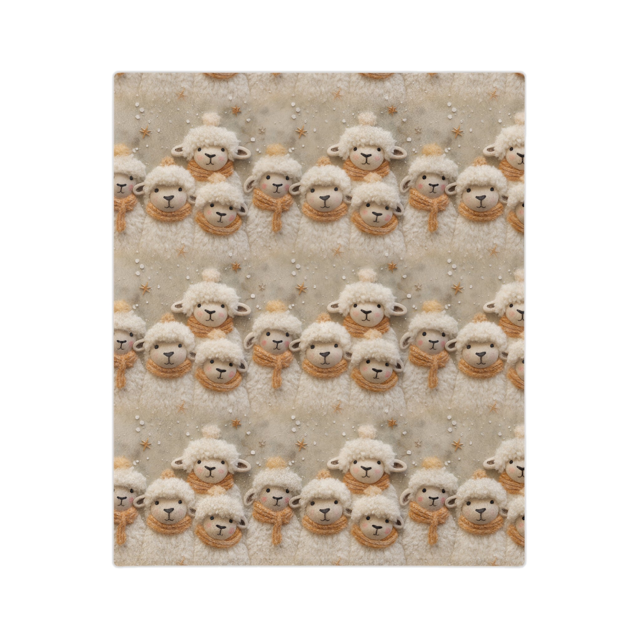 Cozy 3D Illusion Sheep Minky Blanket | Soft and Plush for Ultimate Comfort Perfect for Snuggling, Adding Whimsical Charm to Your Home | Ideal Gift for Animal Lovers and Cozy Nights Throw - MRSBYVALLE
