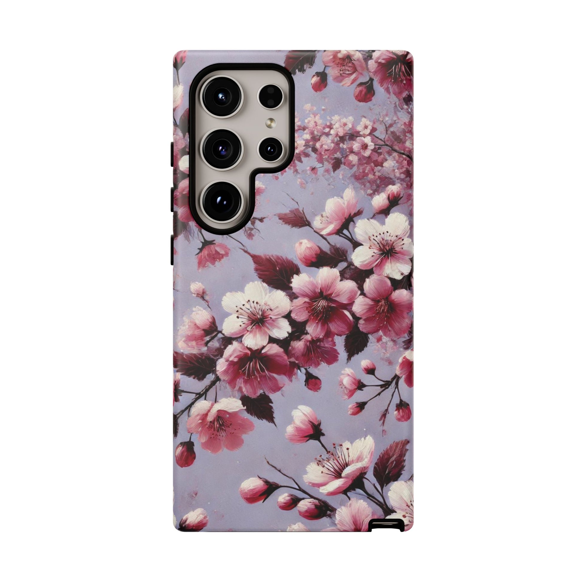 Lavender Floral Fall Phone Case for iPhone 16 pro15 14 13 12  21 23 Samsung, and Pixel | Stylish Protective Cover Gift for Her Perfect for Floral Lover