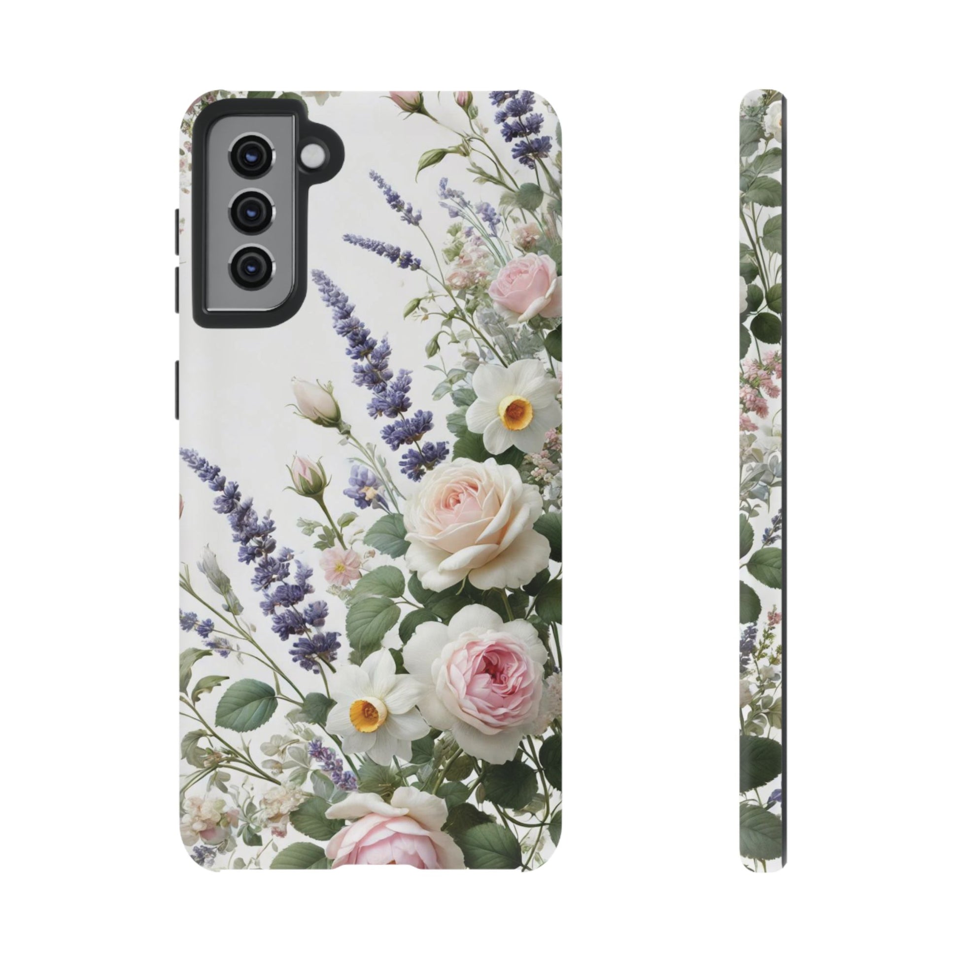 Boho Floral Fall Phone Case for iPhone 17,16  21 23 Samsung, and Pixel | Stylish Protective Cover Gift for Her Perfect for Floral Lover