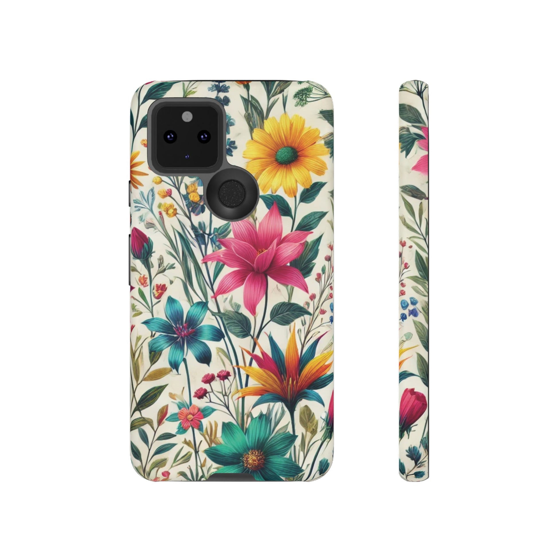 Wildflowers Boho Chic Design Phone Case - Stylish, Protective Cover for All Models Gift for Mom Accessory Gift for Her
