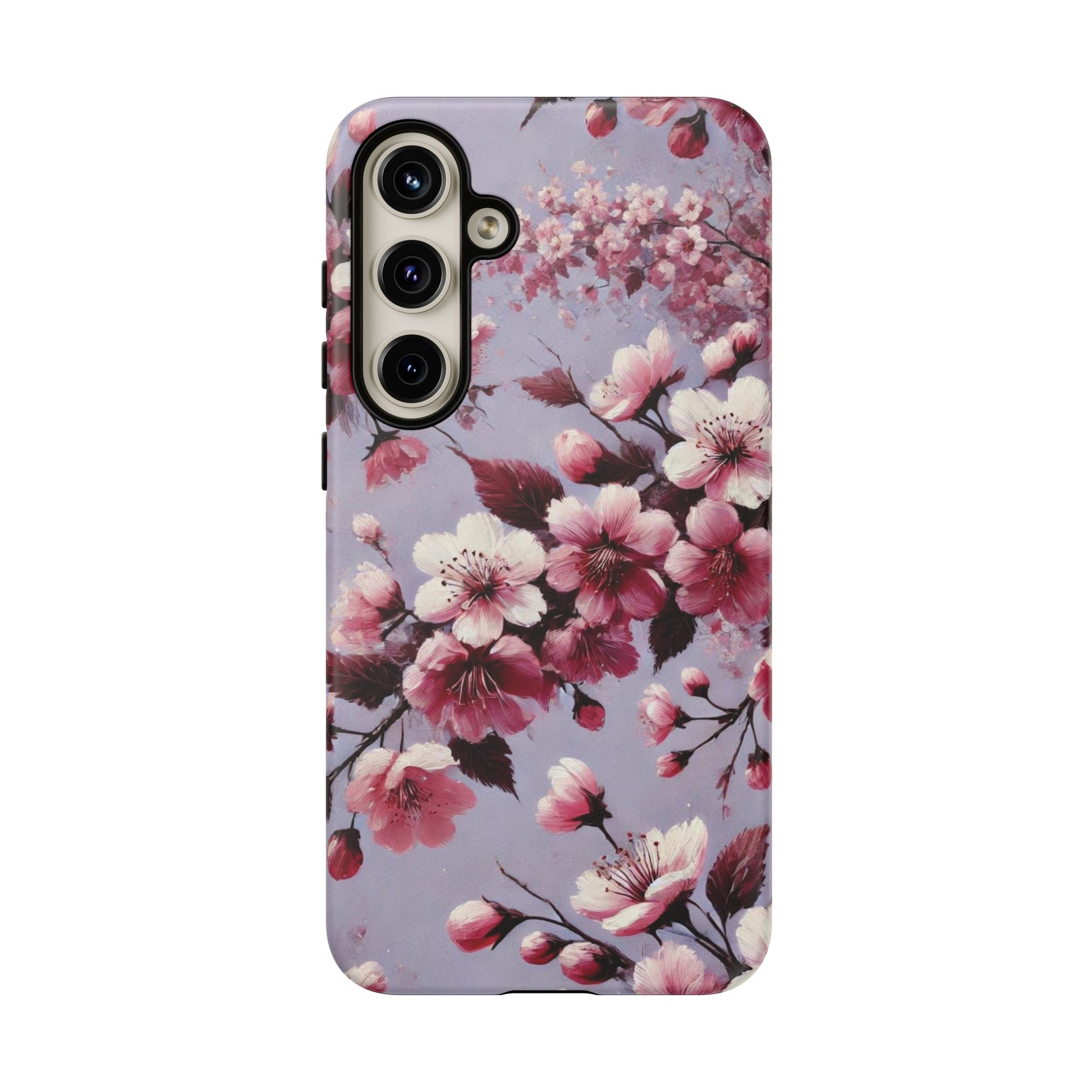 Lavender Floral Phone Case | Fall-Inspired Protective Cover for iPhone, Samsung & Pixel – Perfect Gift for Her