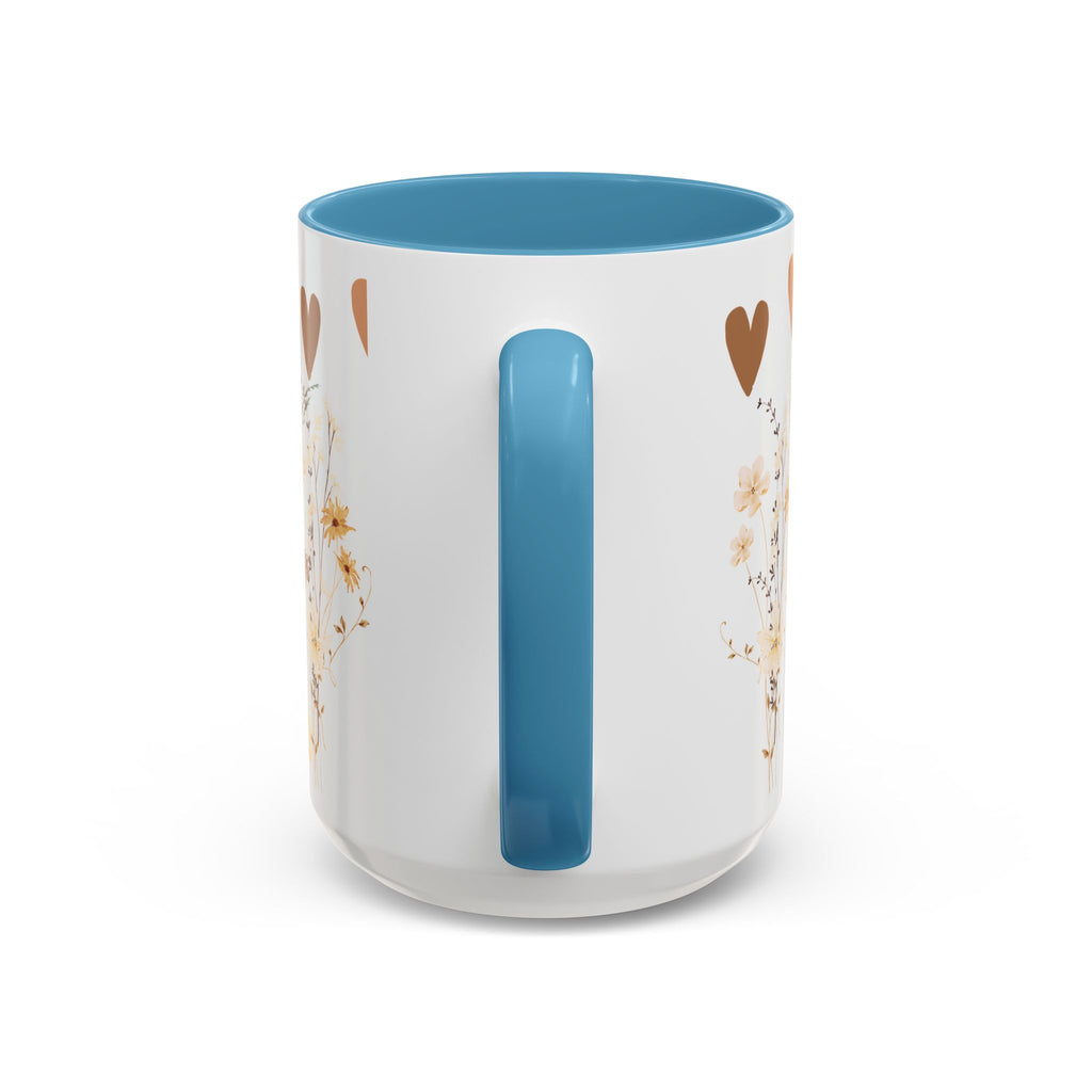 Wildflower Ceramic Mug Elegant Gift for Coffee or Tea Lovers Perfect for Mothers Day Birthdays and Adding Charm to Any Kitchen Gift