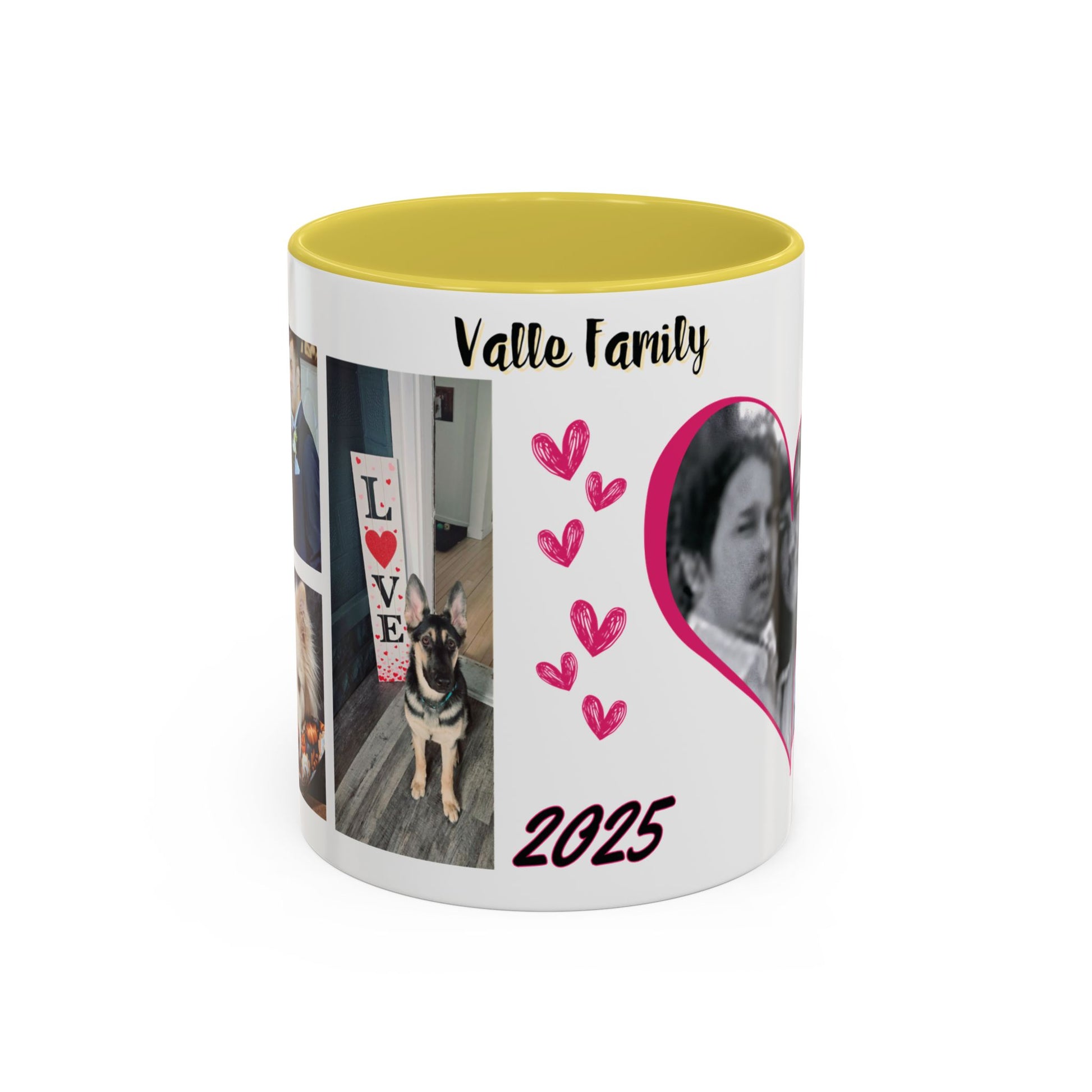 Personalized Photo Collage Coffee Mug, Custom Image Gift for Mom, Mother's Day Present, Colorful 15oz Cup, Birthday Mug, Custom Picture Mug Perfect Giift