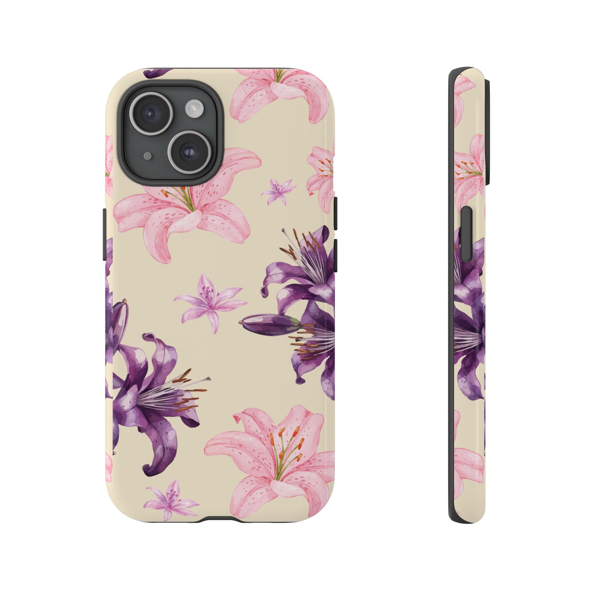 Blooming Tiger Lily Phone Case - Compatible with iPhone, Samsung, and Pixel | Stylish Protective Cover Gift for Her Perfect for Floral Lover
