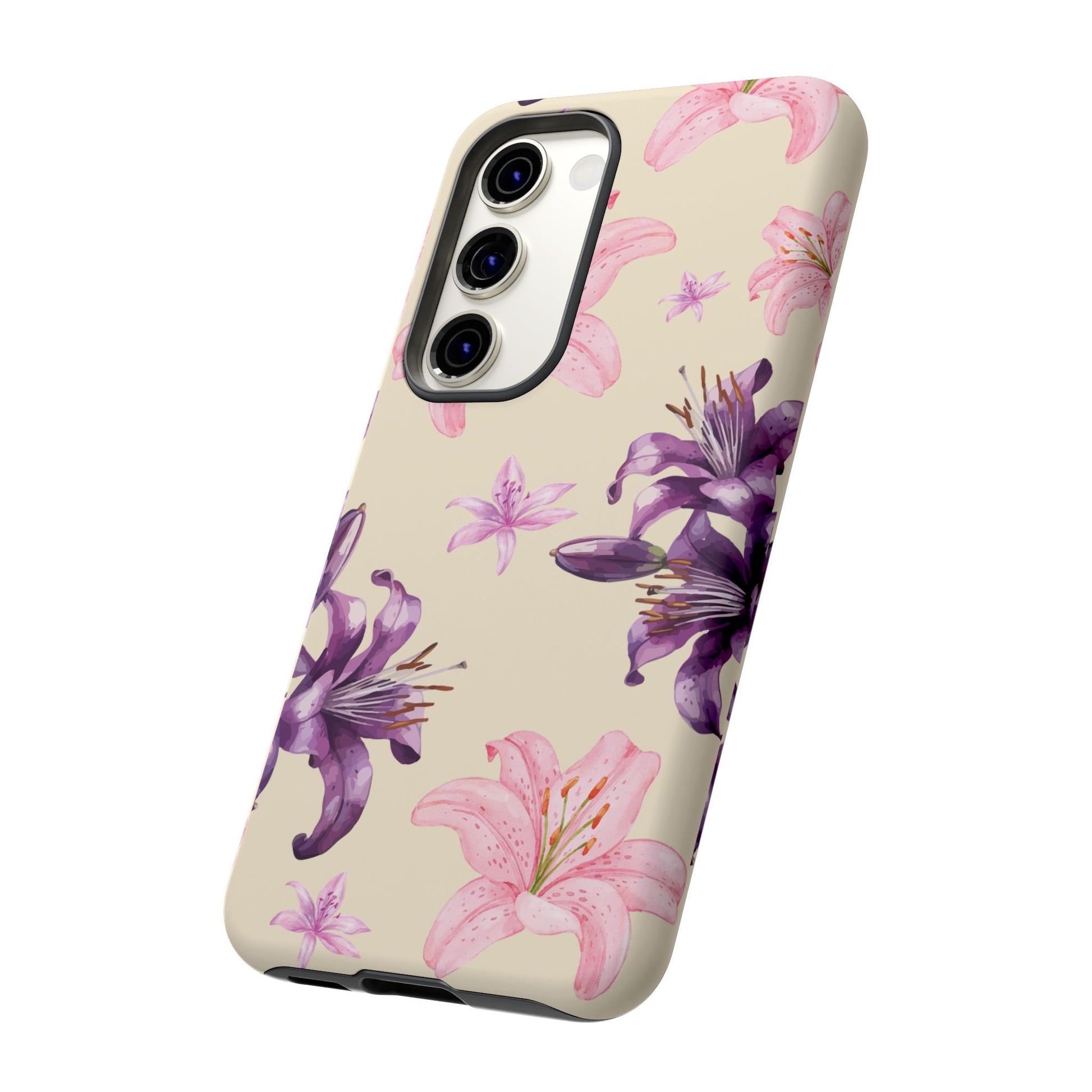 Blooming Tiger Lily Phone Case - Compatible with iPhone, Samsung, and Pixel | Stylish Protective Cover Gift for Her Perfect for Floral Lover