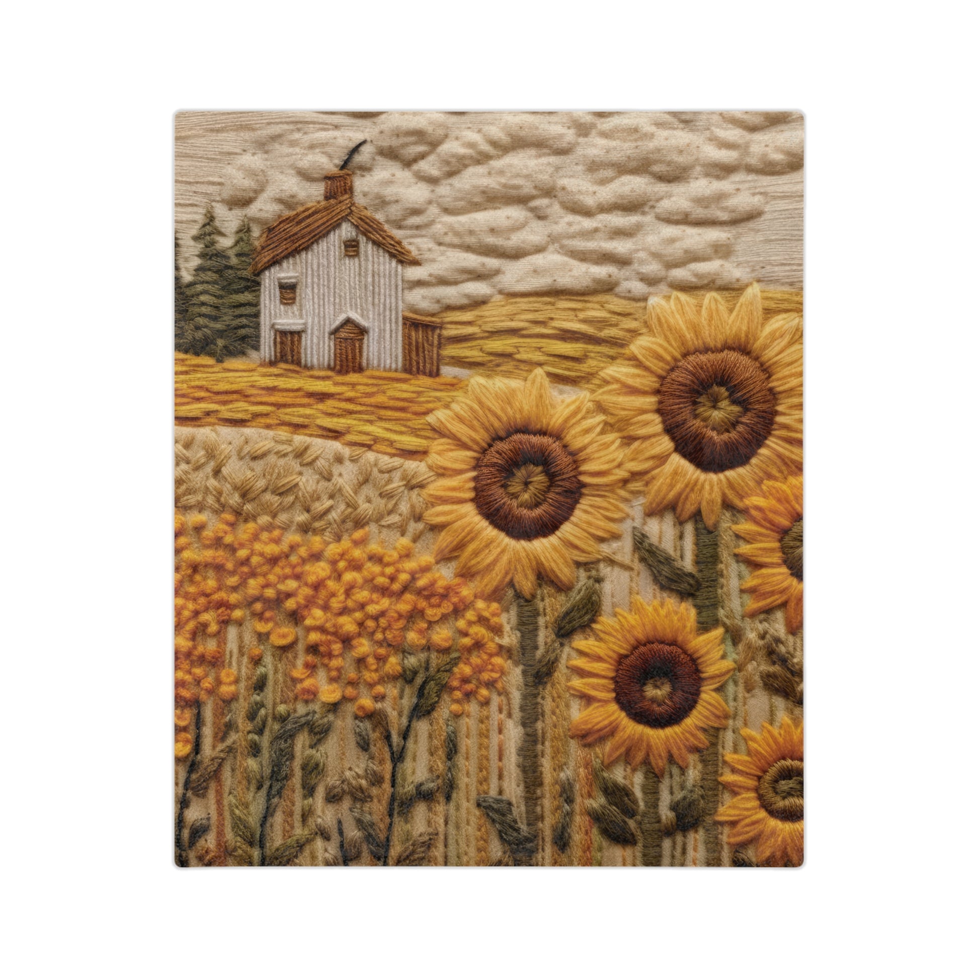 Sunflowers Minky Cozy Blanket Throw - Ultra Soft & Warm Bedding, Perfect for Home, Couch, or Bed | Best Gift for All Seasons Plush Microfiber for Maximum Comfort Blanket, Perfect for Snuggling Decor, Housewarming Gift Throw - MRSBYVALLE