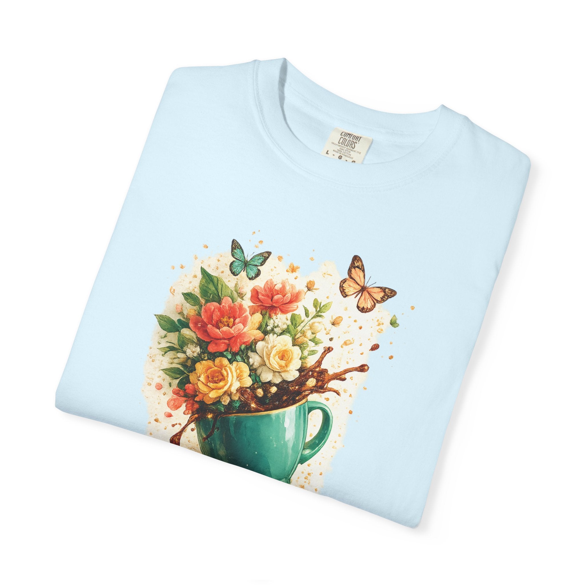 Let Yourself Bloom T-Shirt — Floral Watering Can Graphic Tee