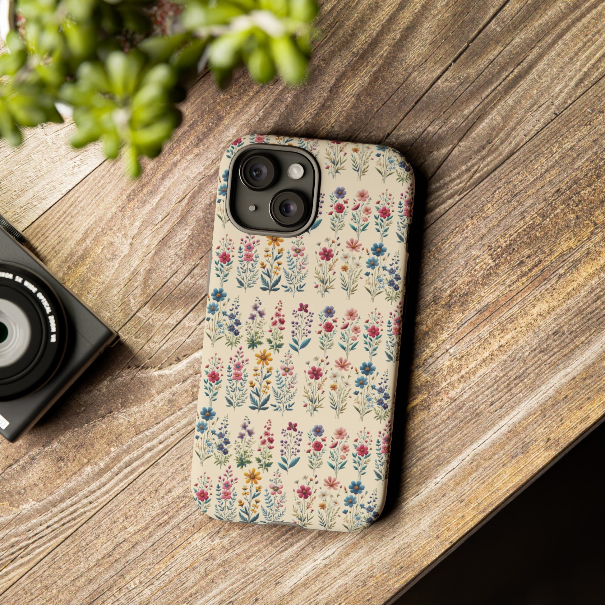 Best Beautiful Wildflower Phone Case Floral Design for iPhone, Galaxy, and Google Durable Protection Gift for Her Case iPhone 15, Samsung iPhone Gift for Her