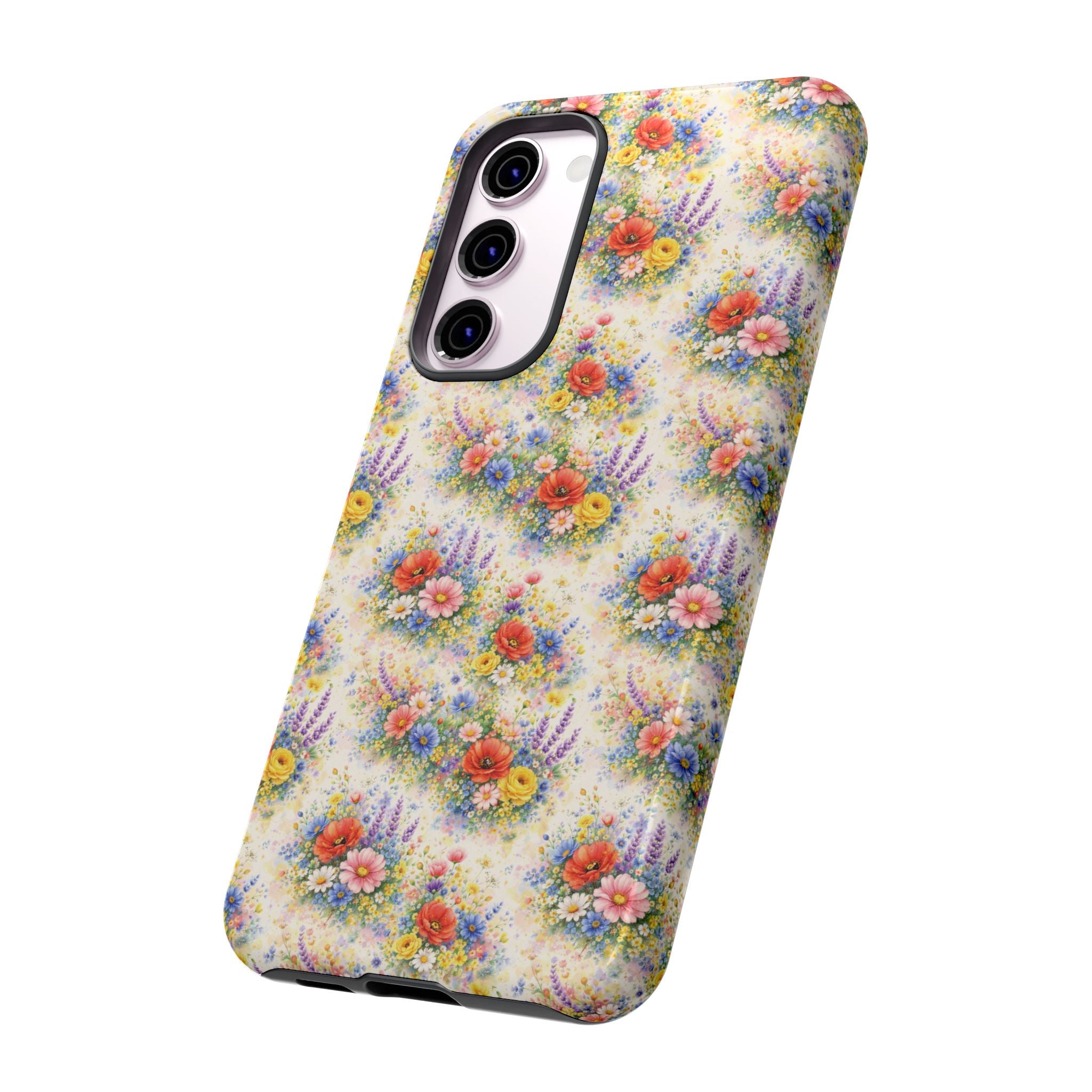 Watercolor Wildflowers Phone Case — Tough Cases