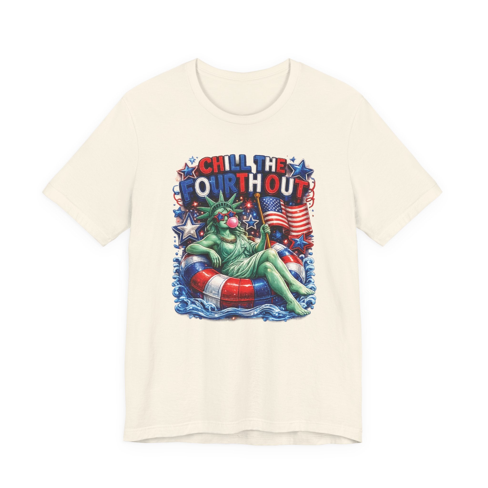T-shirt amusant CHILL the Fourth UP – T-shirt patriotique pour le 4 juillet