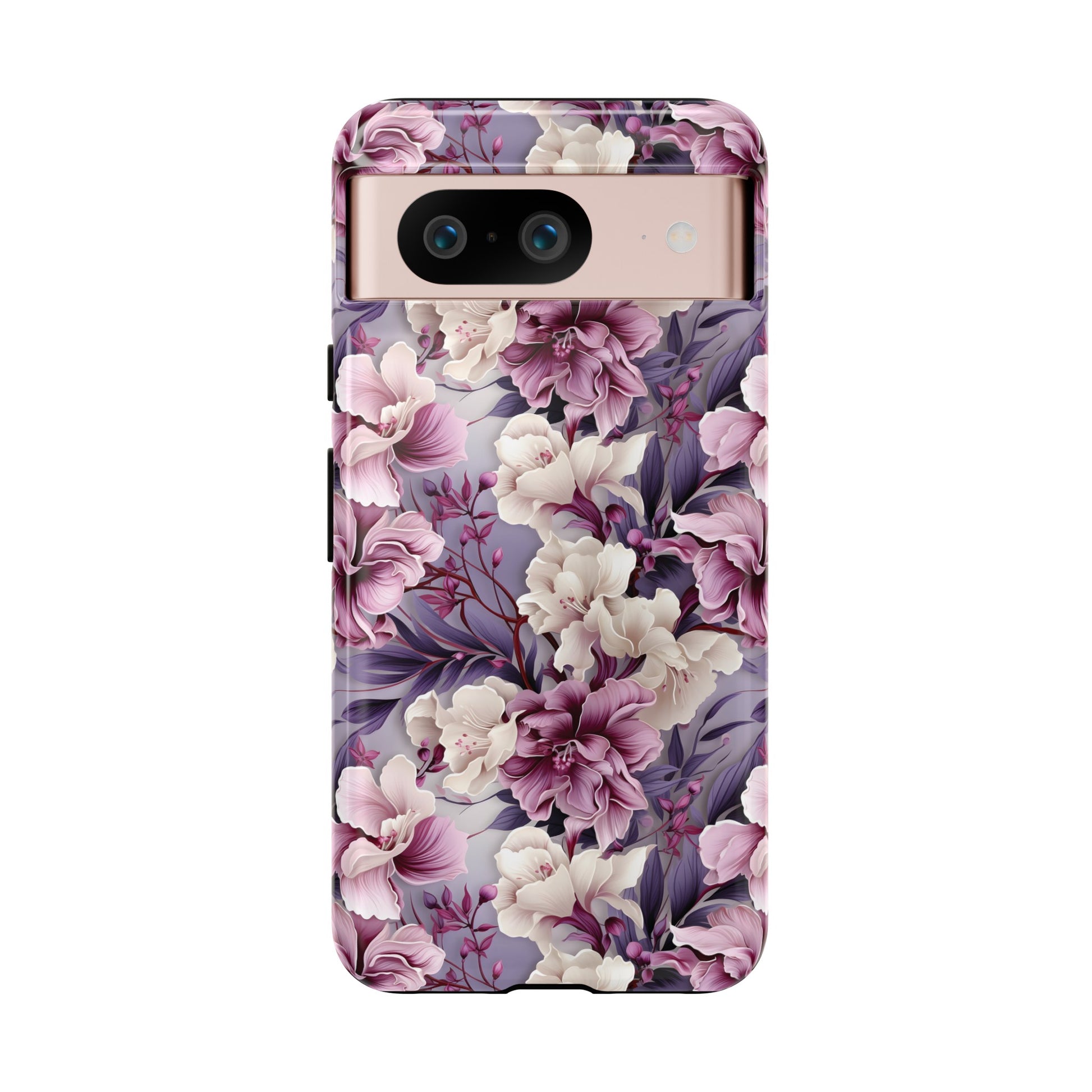 Lavender Flowers Protective Phone Case Gift for Her Phone 15, Samsung iPhone Samsung Gift for Her Case iPhone 15, Samsung