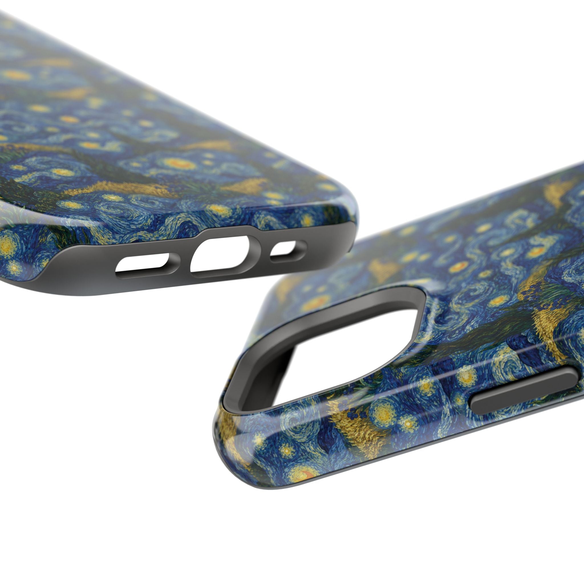 Van Gogh Illusion Magnetic Phone Case — Elegant Impact‑Resistant Art Lover Design