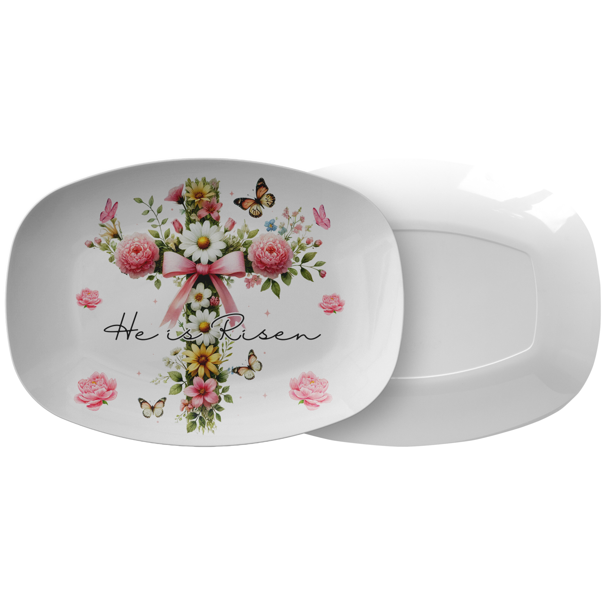 10x14_Platter_He_Is_Risen_Floral_Cross_Combo_Mockup.png