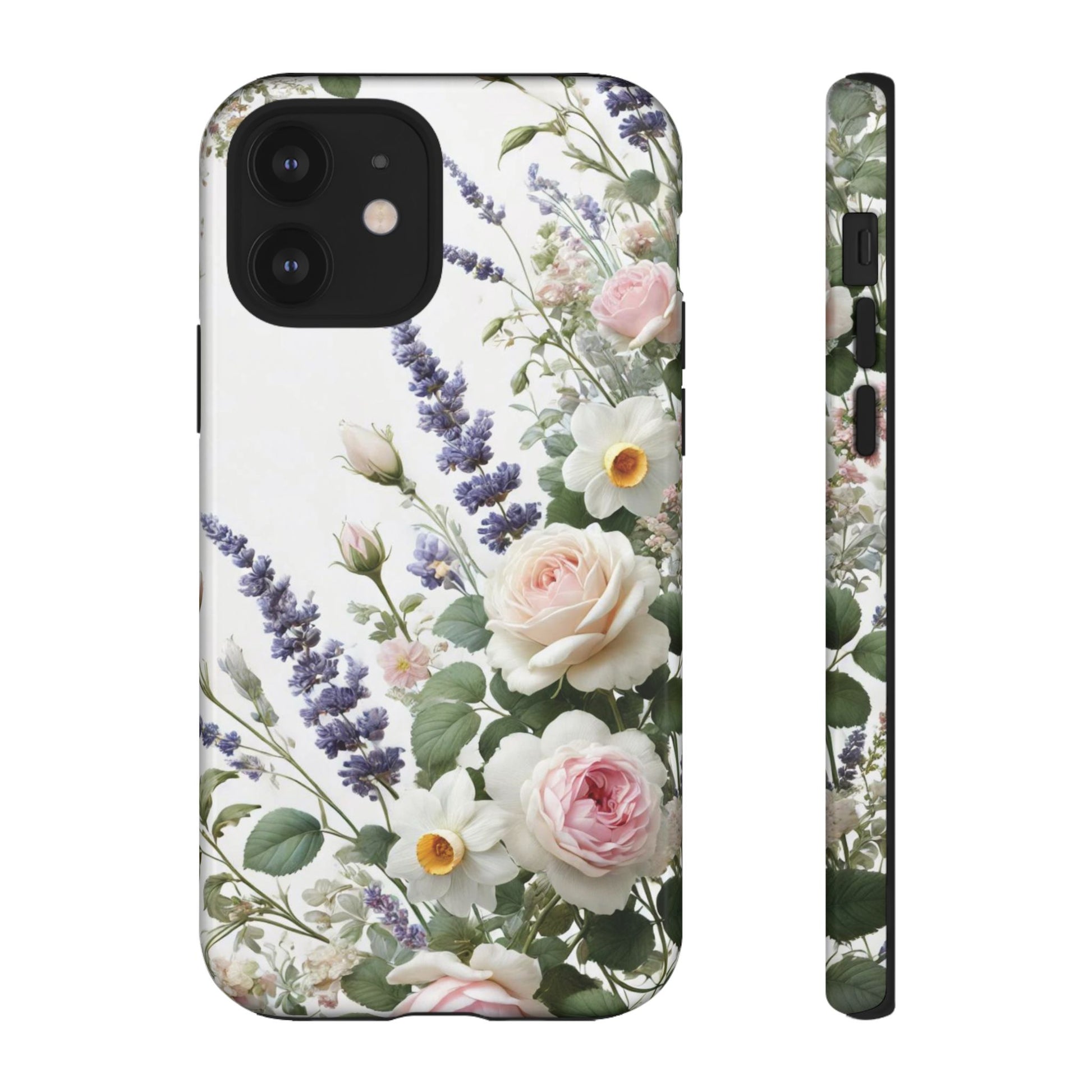 Boho Floral Fall Phone Case for iPhone 17,16  21 23 Samsung, and Pixel | Stylish Protective Cover Gift for Her Perfect for Floral Lover