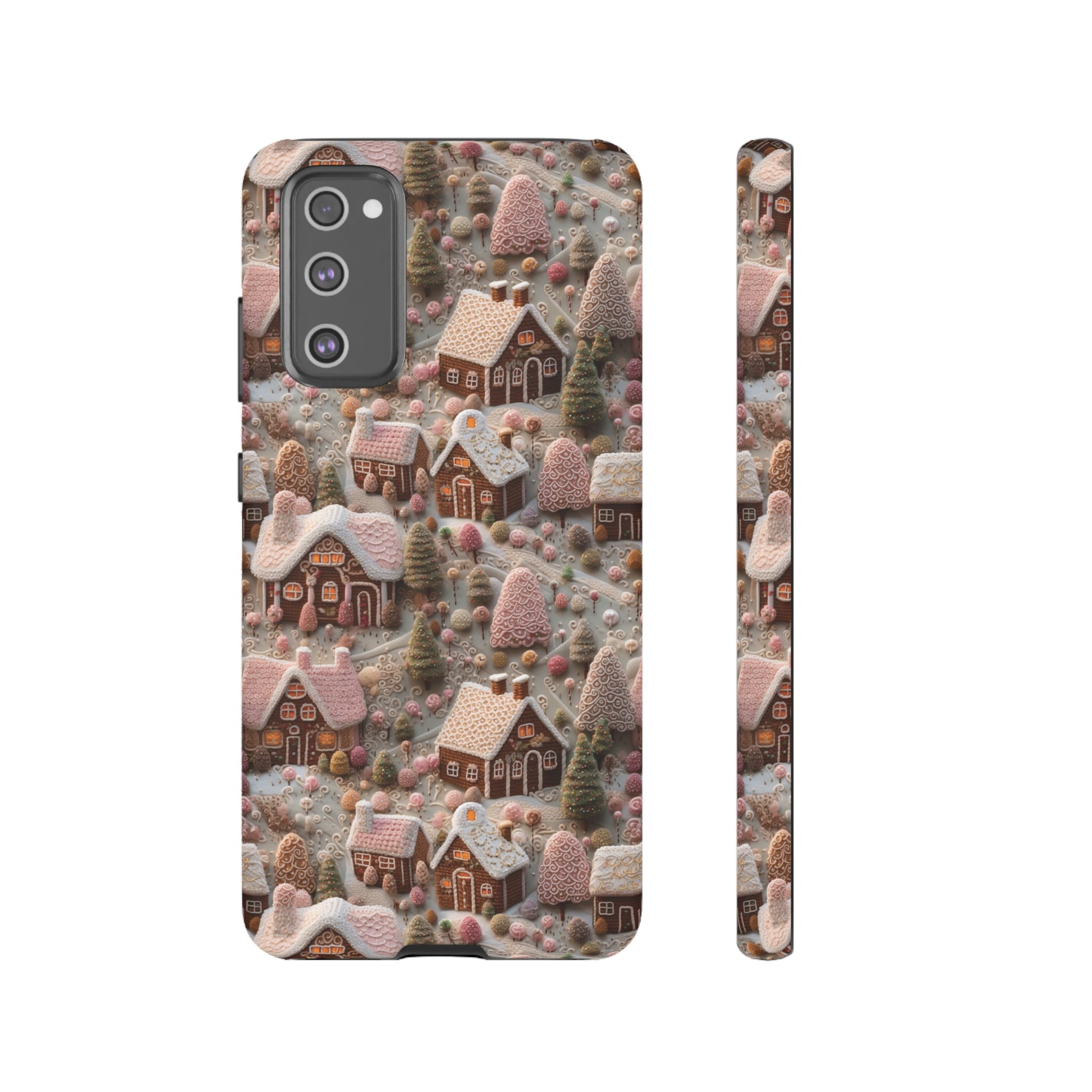 Gingerbread House 3D Phone Case Durable for iPhone Samsung Gift iPhone 15, 14, 13 Samsung Pixel Gift for Mom Accessory Gift for Her