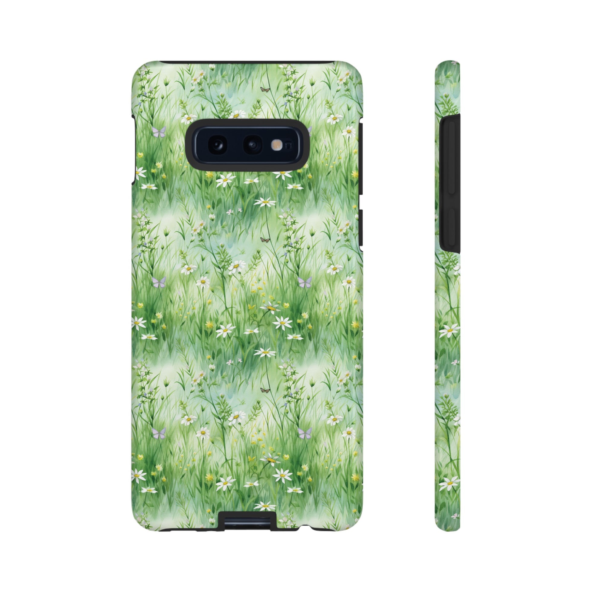 Beautiful Watercolor Grassing Daisy Boho Chic Design Phone Case Protective Cover for All Models Gift for Mom Accessory Gift for Her