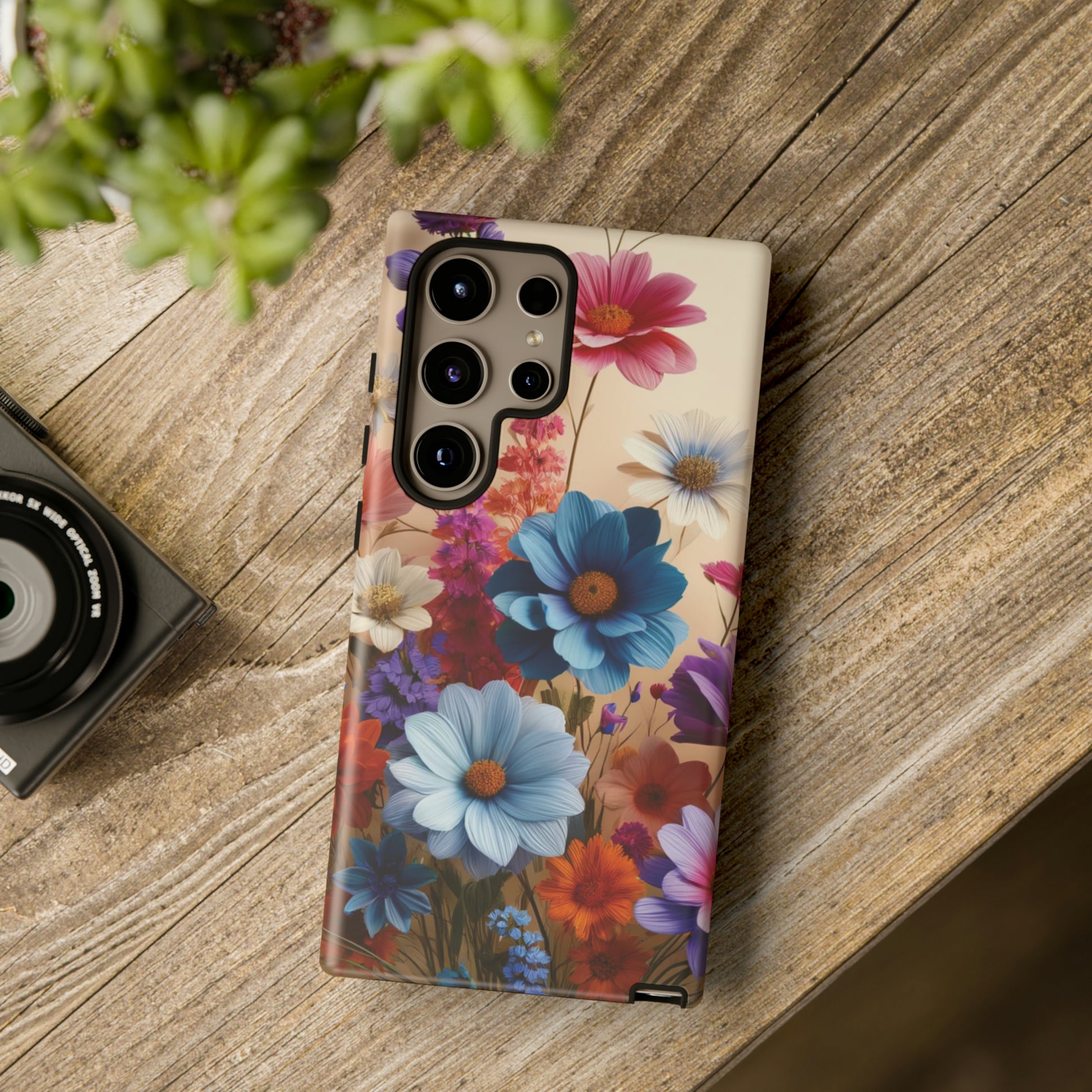 Best Phone Case Floral 3D Illusion Luxury Tough Case Floral Elegant Durable Stylish for Modern Devices iPhone 15, Samsung iPhone Samsung Accessory Gift for Her.