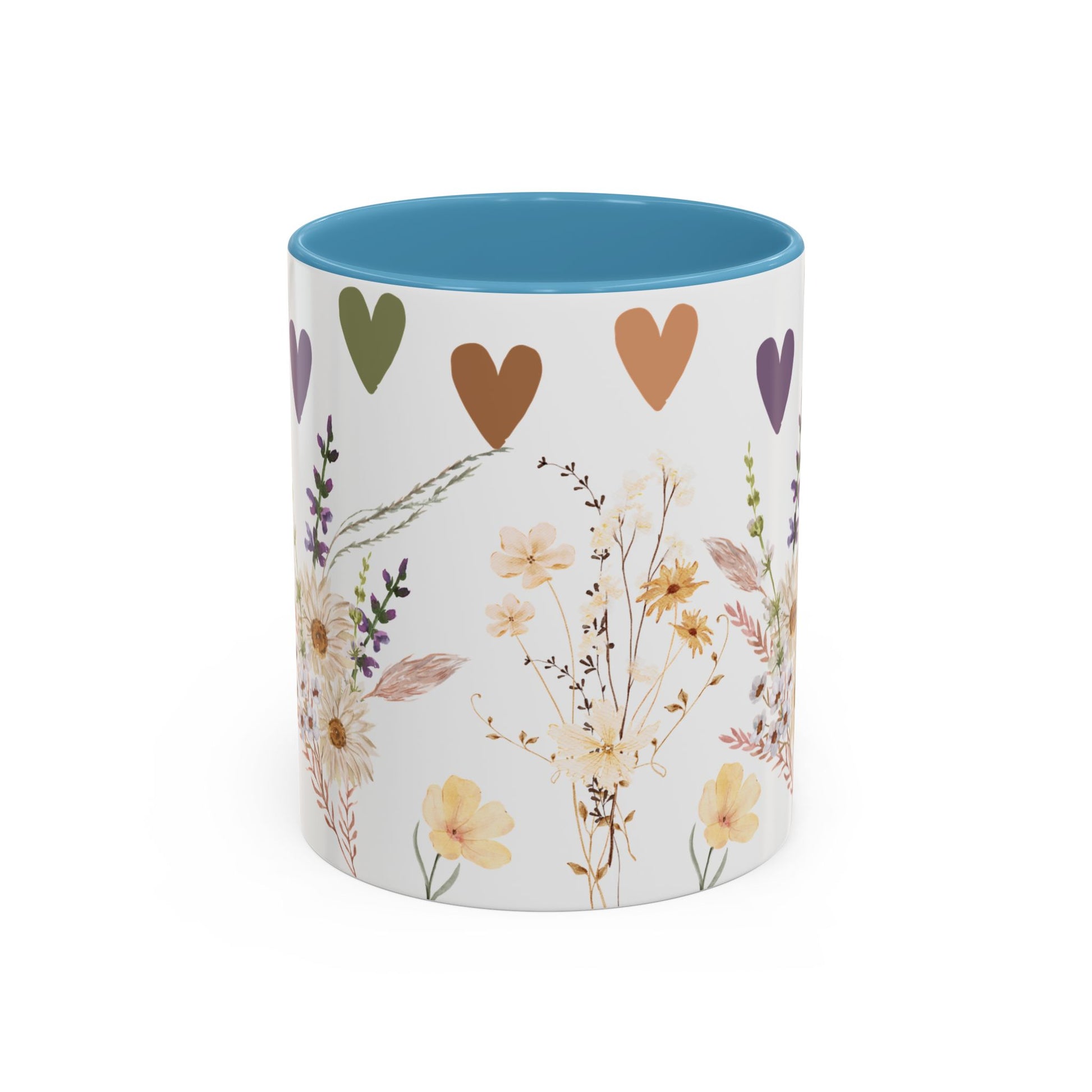 Wildflower Ceramic Mug Elegant Gift for Coffee or Tea Lovers Perfect for Mothers Day Birthdays and Adding Charm to Any Kitchen Gift