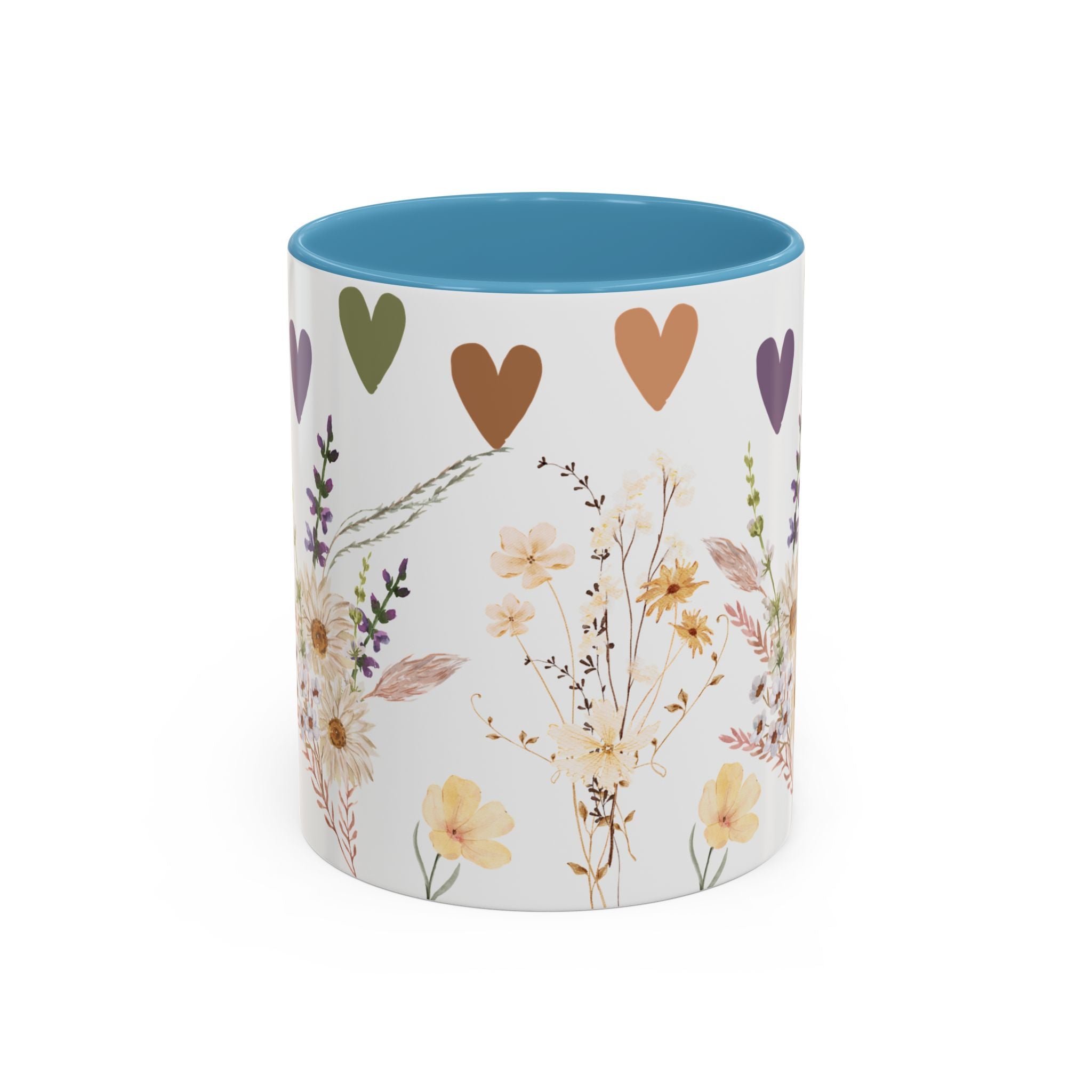 Tasse en céramique Wildflower – Cadeau élégant pour les amateurs de café ou de thé – Parfait pour la fête des mères, les anniversaires et pour ajouter du charme à toute cuisine.