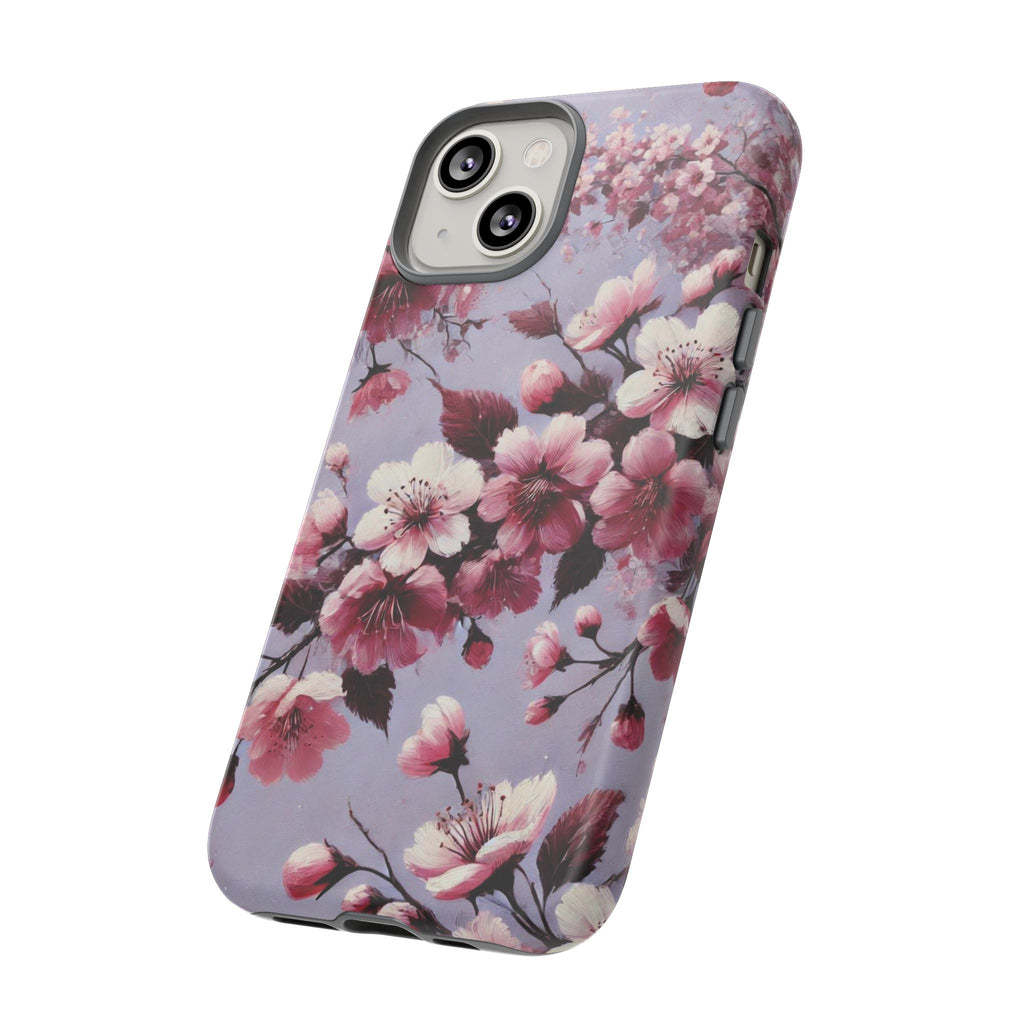 Lavender Floral Phone Case | Fall-Inspired Protective Cover for iPhone, Samsung & Pixel – Perfect Gift for Her