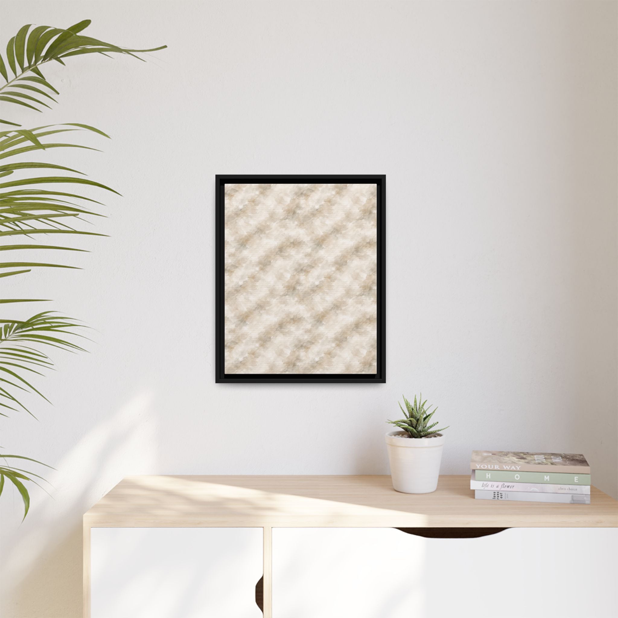 Framed Matte Canvas — Atelier Collection Elegant Wall Art