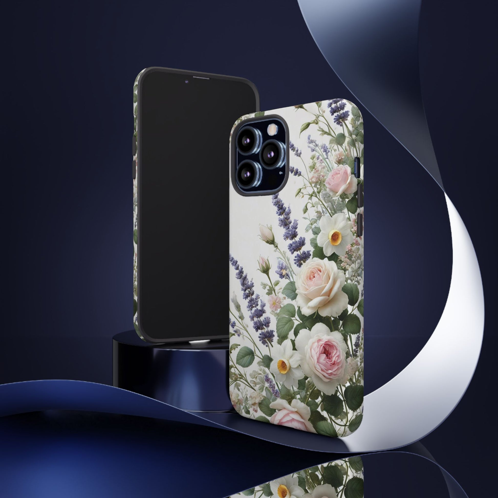Boho Floral Fall Phone Case for iPhone 17,16  21 23 Samsung, and Pixel | Stylish Protective Cover Gift for Her Perfect for Floral Lover