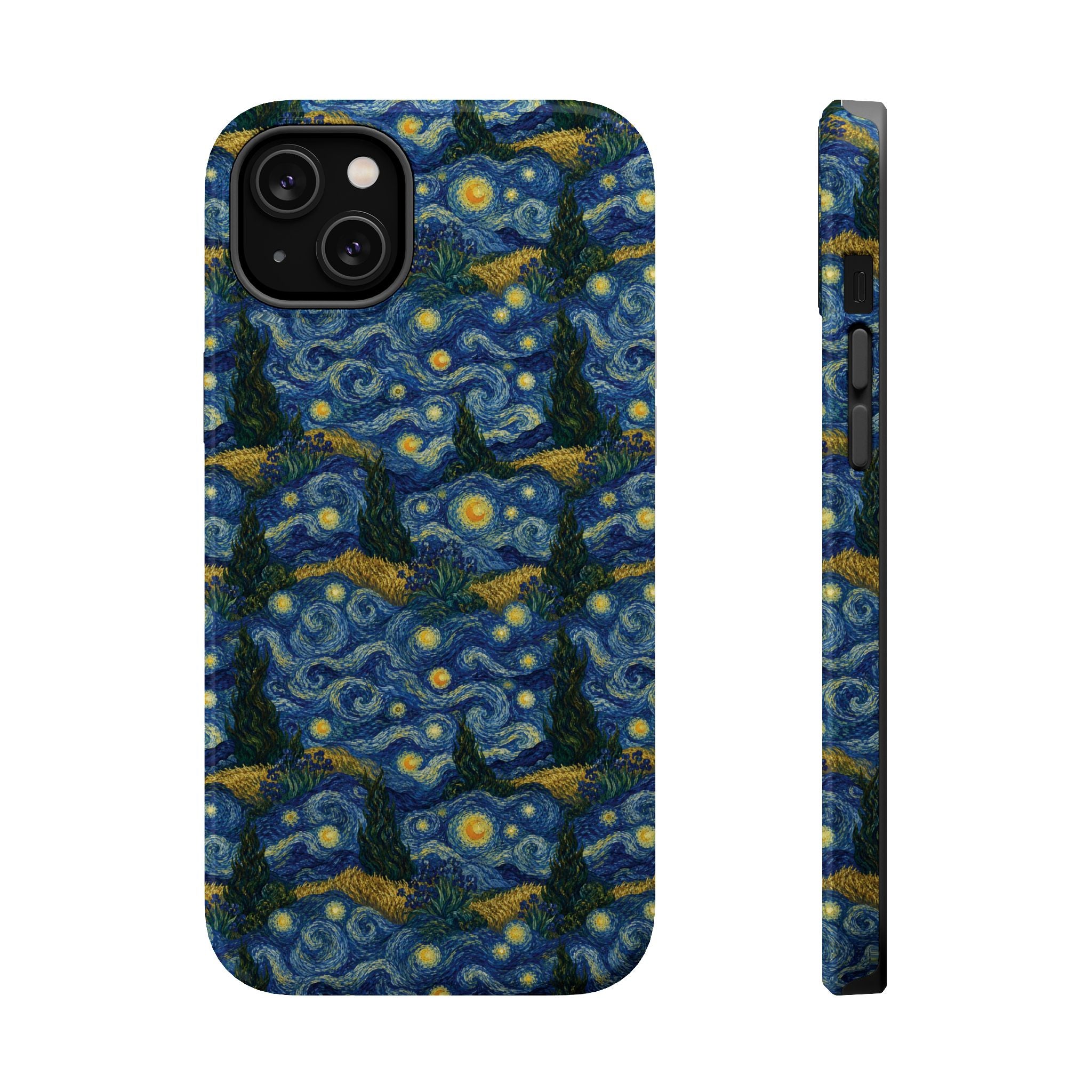 Coque de téléphone magnétique Van Gogh Illusion — Design élégant, résistant aux chocs, pour les amateurs d'art